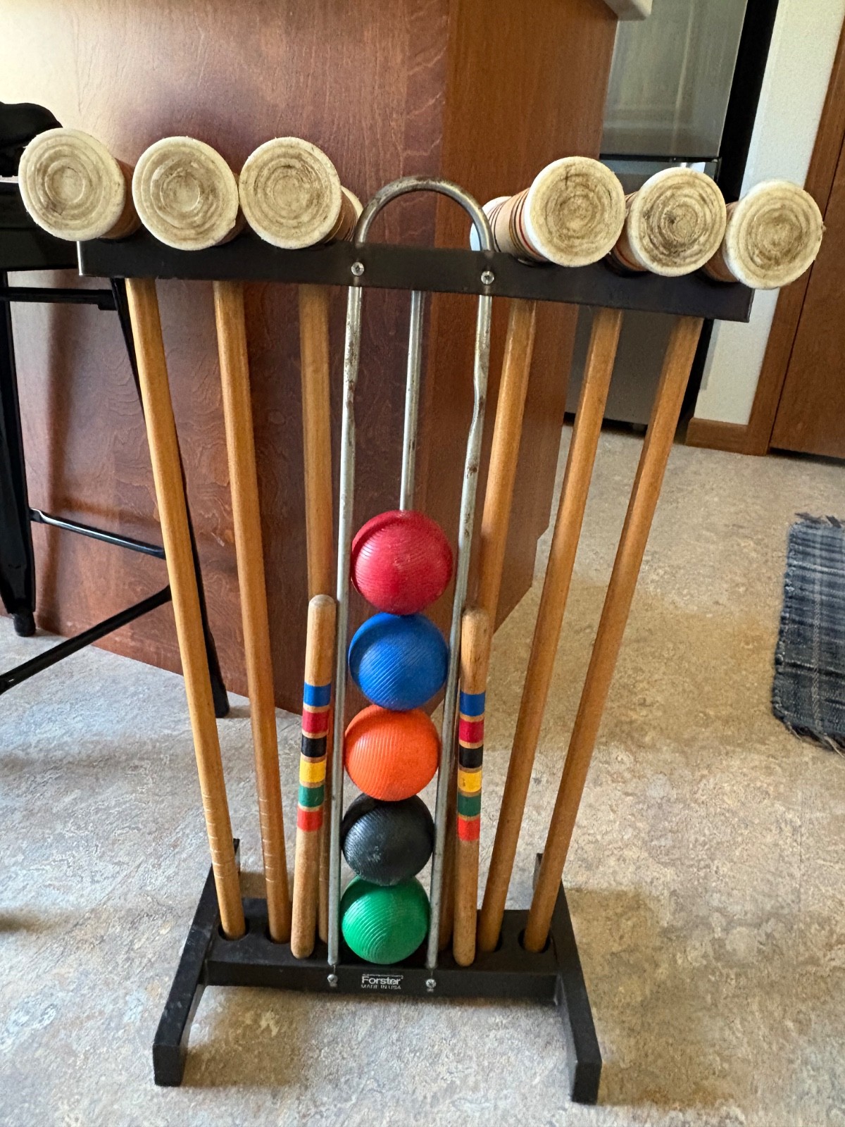 Vintage Forster Croquet set Vintage Forster Croquet set