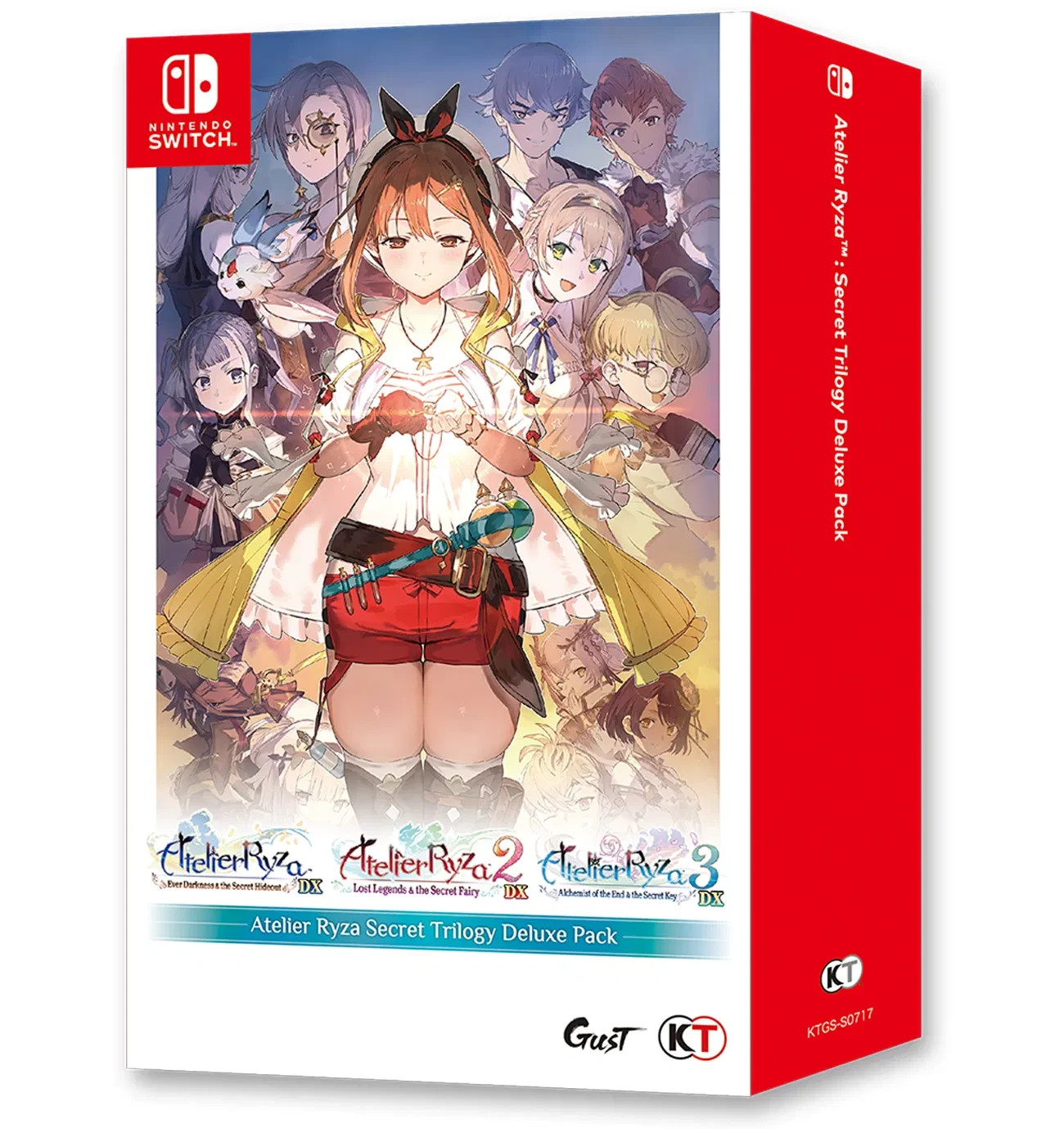 Atelier Ryza Secret Trilogy DX (Multi-Language) - Nintendo Switch - Brand New