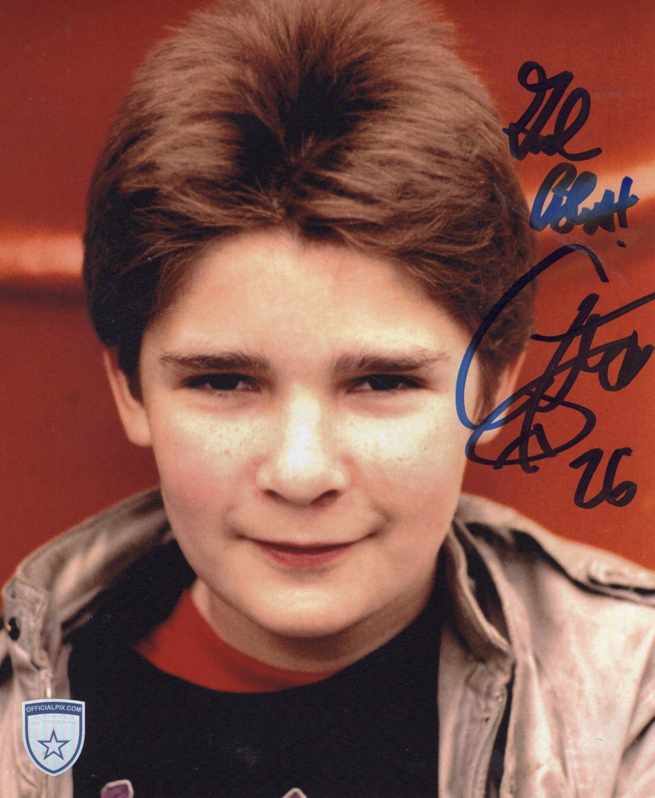 Signed Corey Feldman The Goonies Mouth 8x10 w/ Official Pix COA