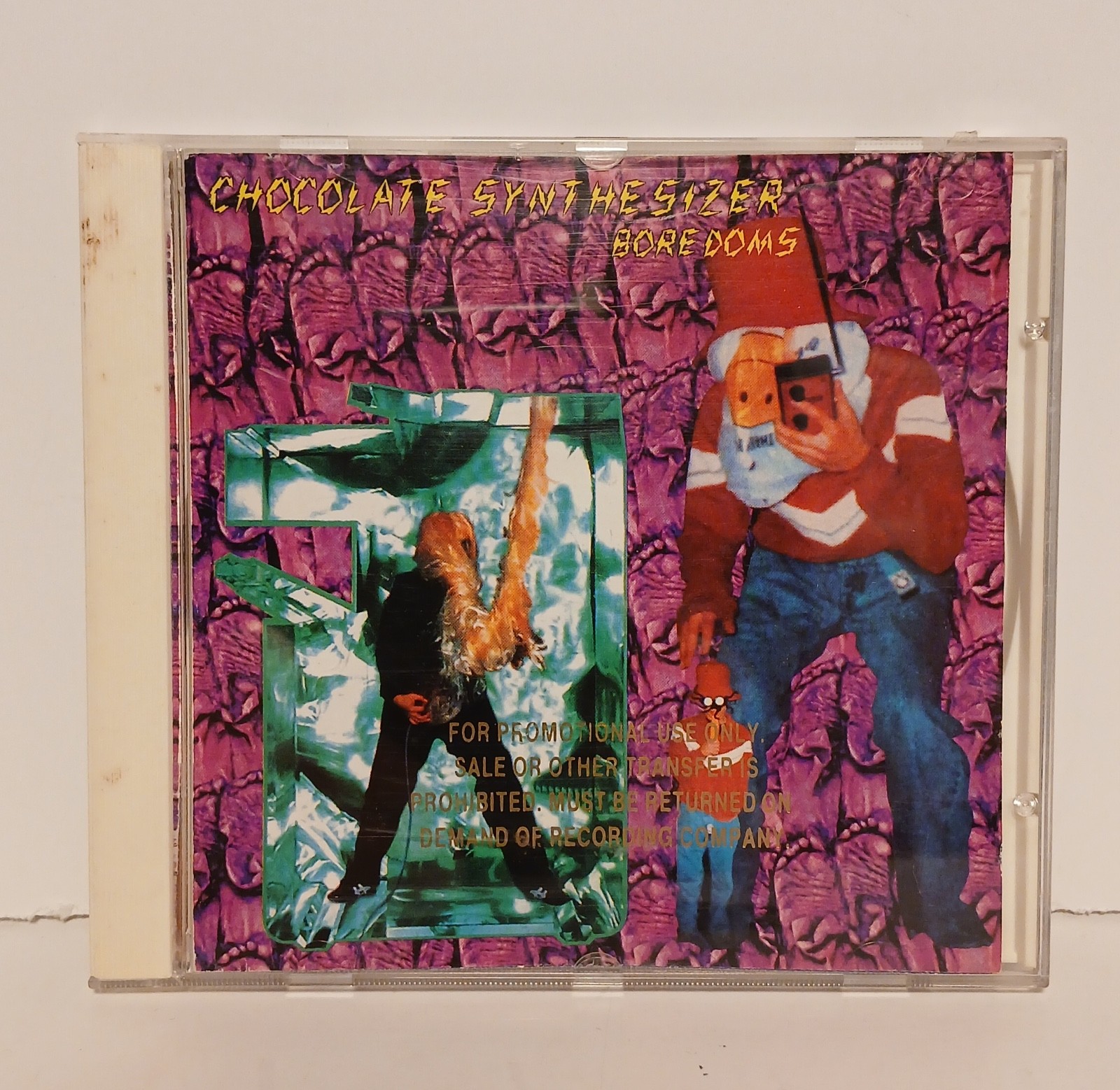 Vtg 1994 Boredoms \'Chocolate Synthesizer\' Audio CD, Rare Promo Copy Vtg 1994 Boredoms \'Chocolate Synthesizer\' Audio CD, Rare Promo Copy