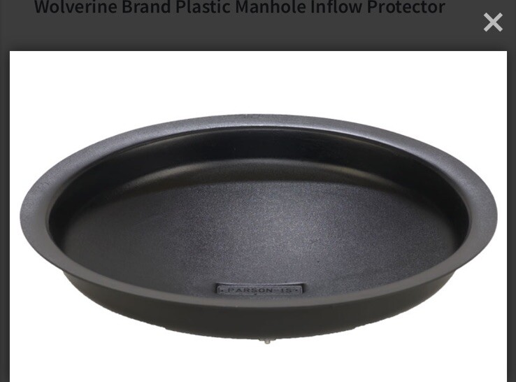 Manhole Inflow Protector 25.75\