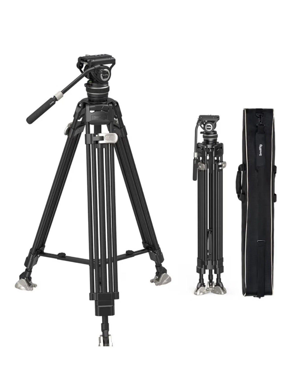 SmallRig Heavy-Duty Carbon Fiber Tripod System, 78\ SmallRig Heavy-Duty Carbon Fiber Tripod System, 78\