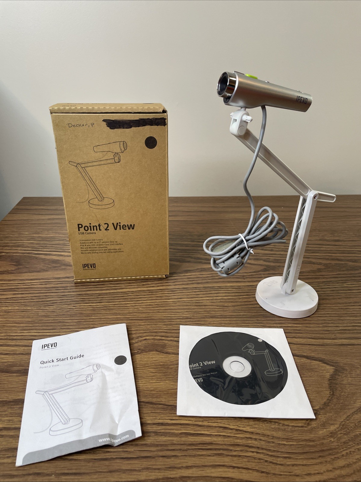 IPEVO P2V USB Doc Camera – Easy Setup, Great Quality 2MP, Autofocus & Macro IPEVO P2V USB Doc Camera – Easy Setup, Great Quality 2MP, Autofocus & Macro
