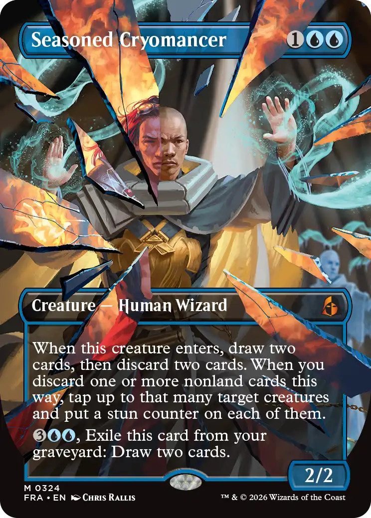 [Pre-Order] MTG Seasoned Cryomancer FRA English Full Art