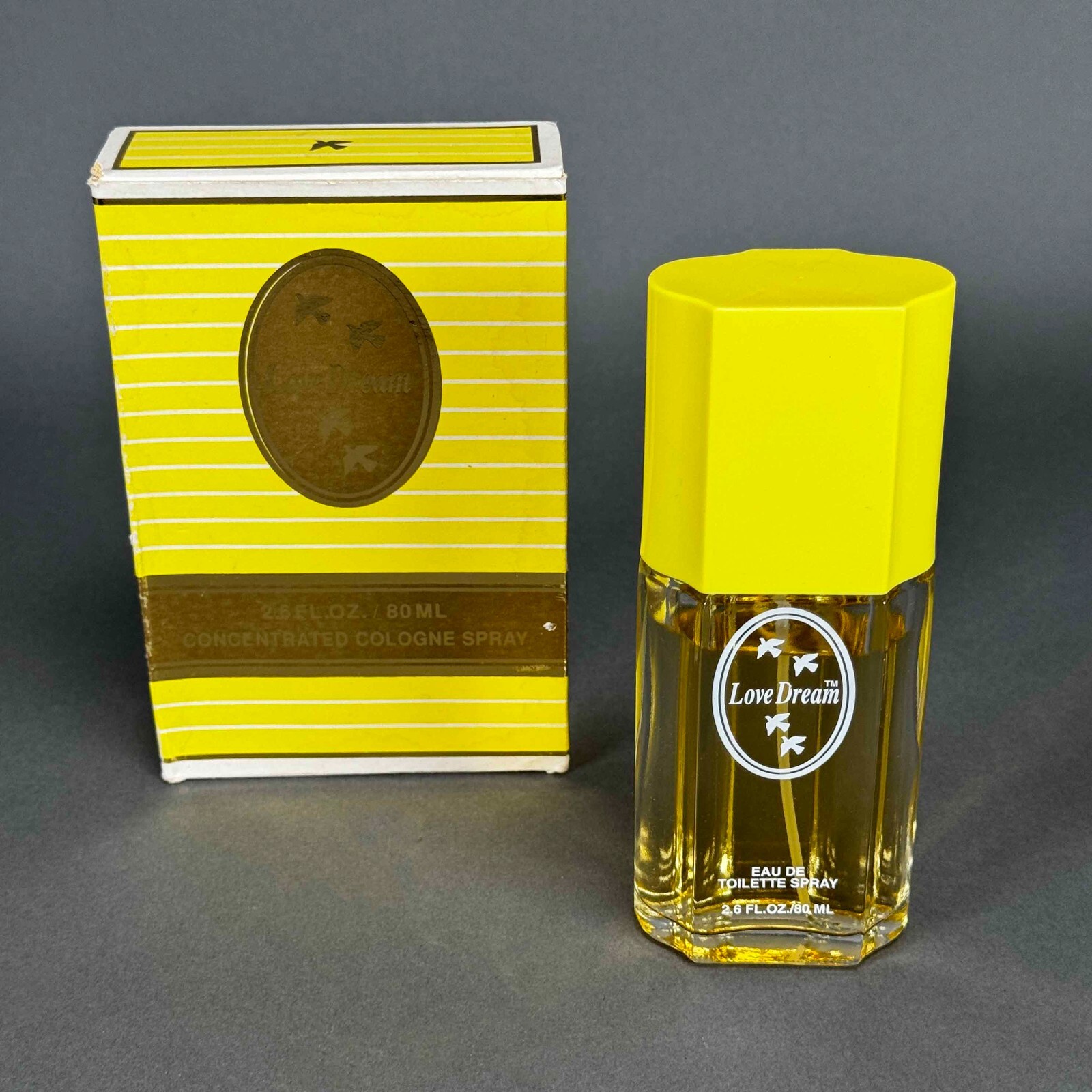 Vintage 90's Old Stock Lorenzo Love Dream Cologne Spray Made in England 2.6 oz