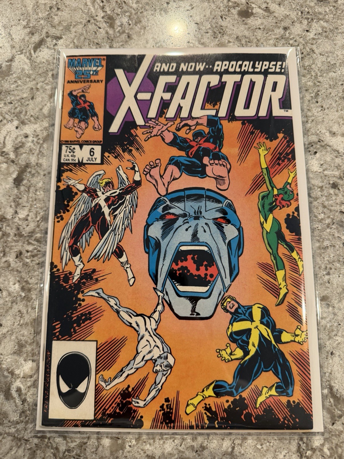 Marvel Comics X-Factor #6 July 1986 First Appearance of Apocalypse Marvel Comics X-Factor #6 July 1986 First Appearance of Apocalypse