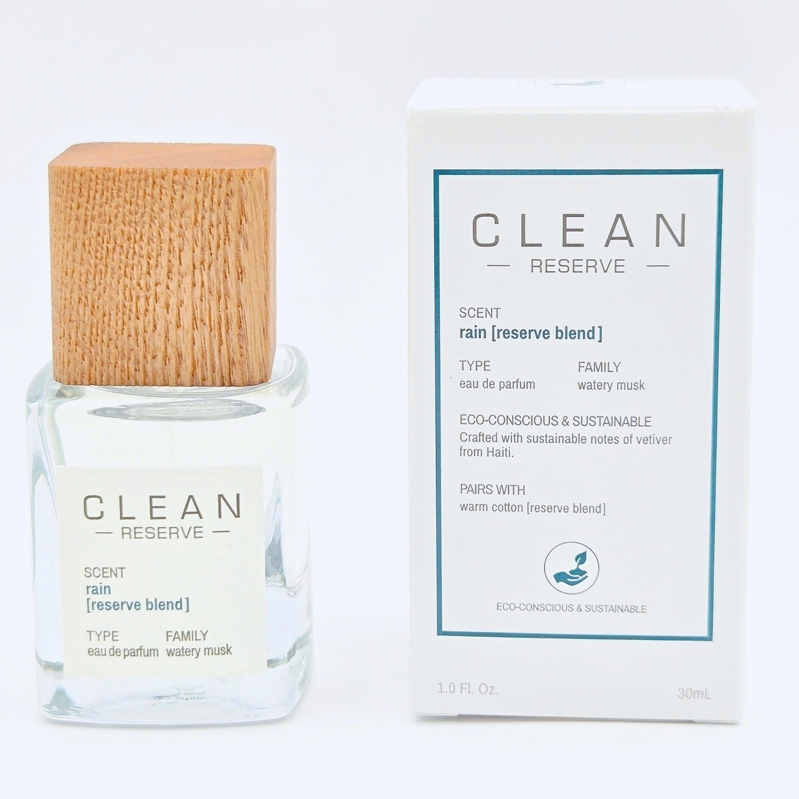 Clean Reserve Rain Reserve Blend Eau de Parfum 1.0 Fl. Oz. 30mL