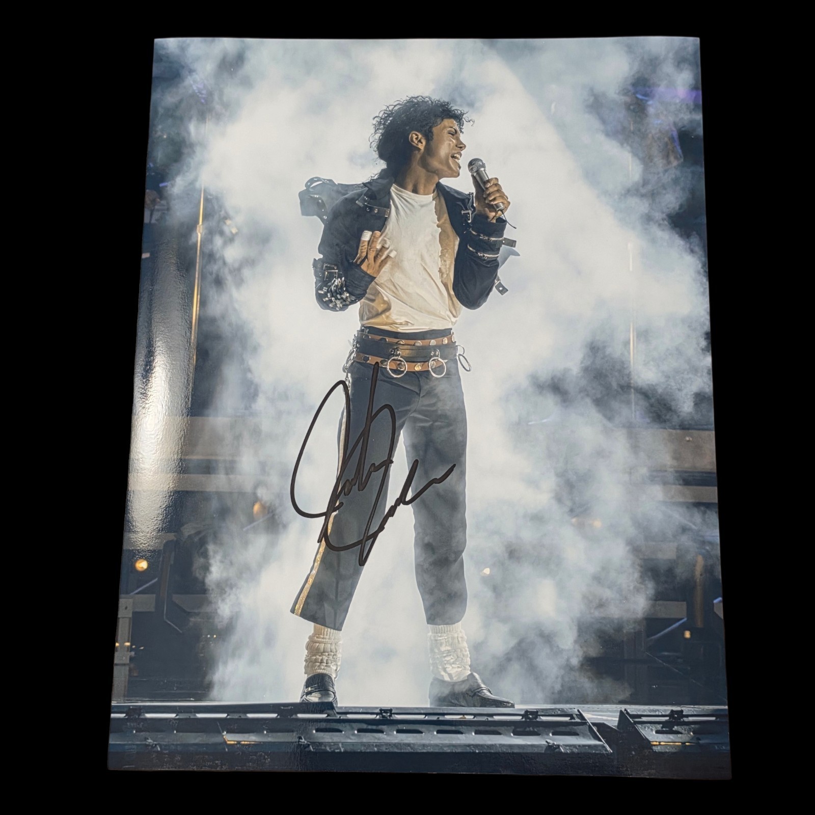 Jaafar Jackson Signed Michael 8x10 Photo Autographed Michael Jackson Jaafar Jackson Signed Michael 8x10 Photo Autographed Michael Jackson