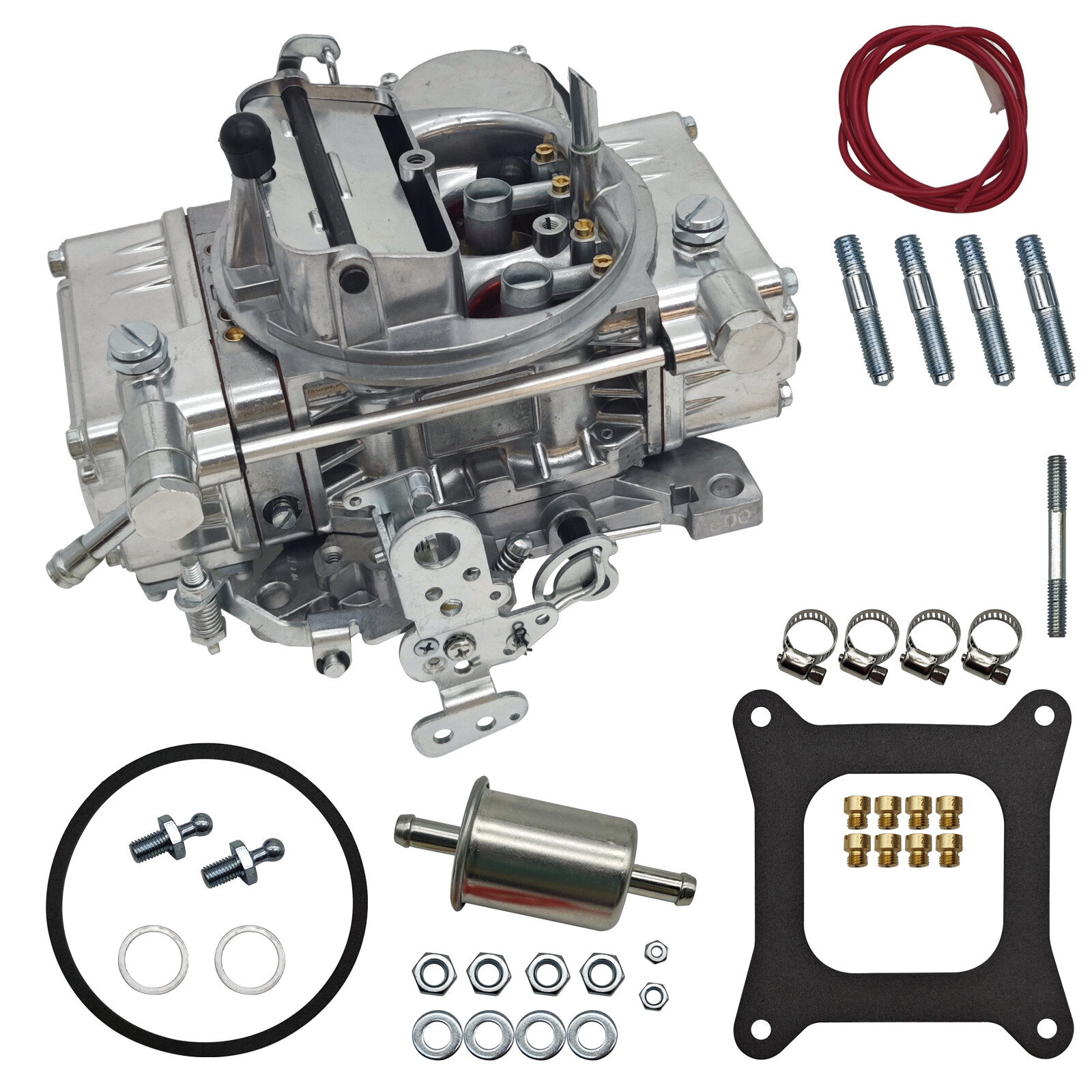 FOR HOLLEY 4160 PERFORMANCE 600 CFM 4 BARREL CARBURETOR 0-80457S NEW FOR HOLLEY 4160 PERFORMANCE 600 CFM 4 BARREL CARBURETOR 0-80457S NEW