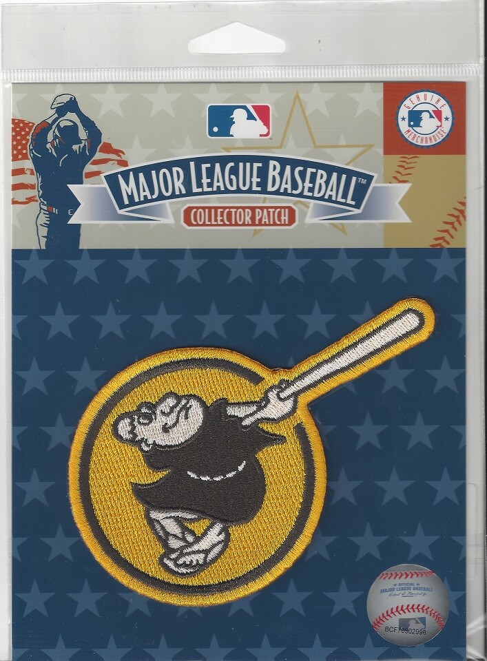San Diego Padres Yellow Swinging Friar Patch Official MLB Jersey Sleeve Logo Pkg San Diego Padres Yellow Swinging Friar Patch Official MLB Jersey Sleeve Logo Pkg