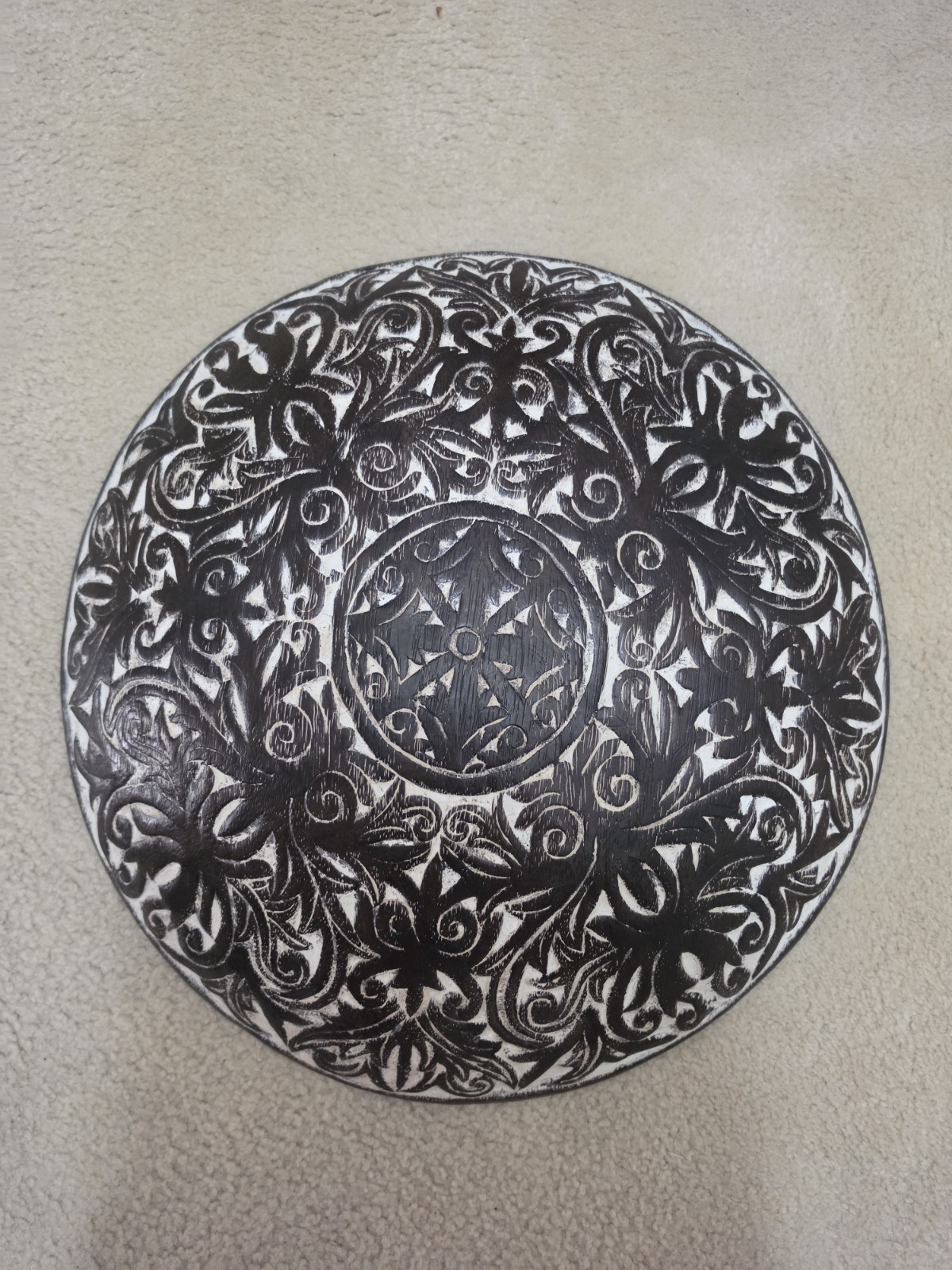 Dayak headhunter\'s Ceremonial Warrior Shield (Large)