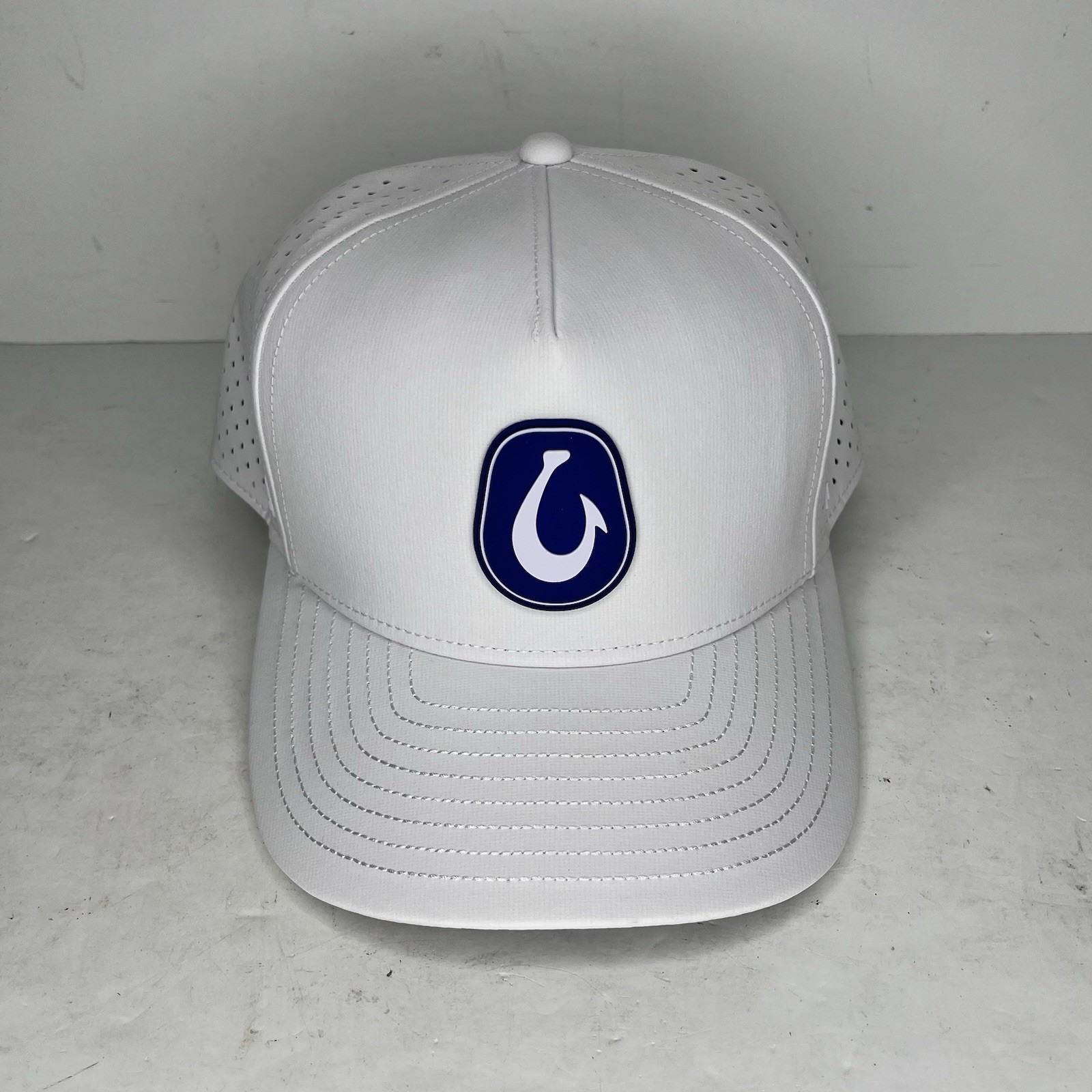 Melin X Olukia Hat Cap Adult One Size CL White Odyssey Hydro Snapback Fishing