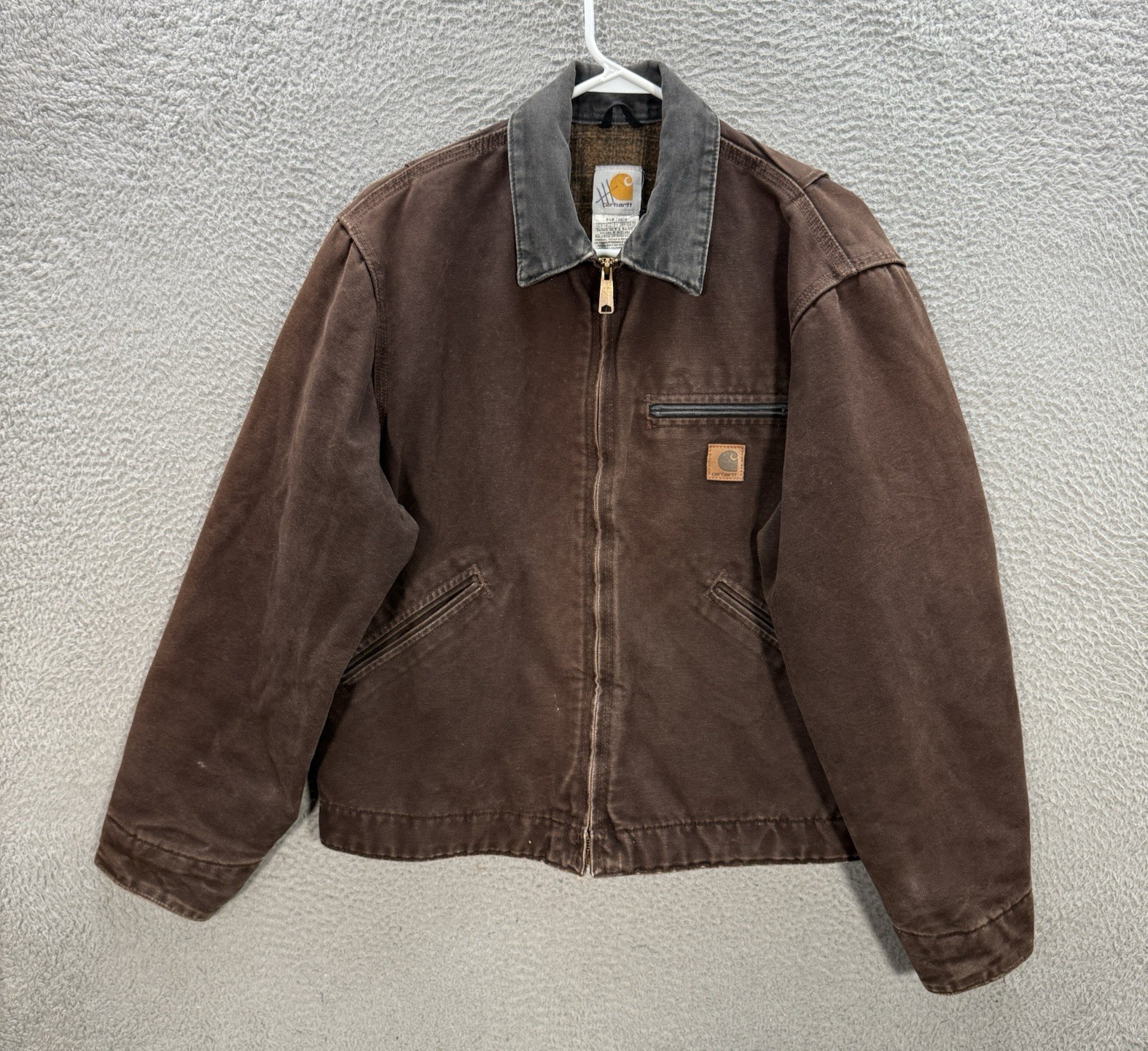 Vintage Carhartt Detroit Jacket Adult Medium Brown Duck Canvas Workwear J97 DKB Vintage Carhartt Detroit Jacket Adult Medium Brown Duck Canvas Workwear J97 DKB