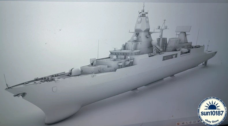 1/150 Germany Sachsen-class F124 Frigate 3D Printed Resin Unpainted Model Kit