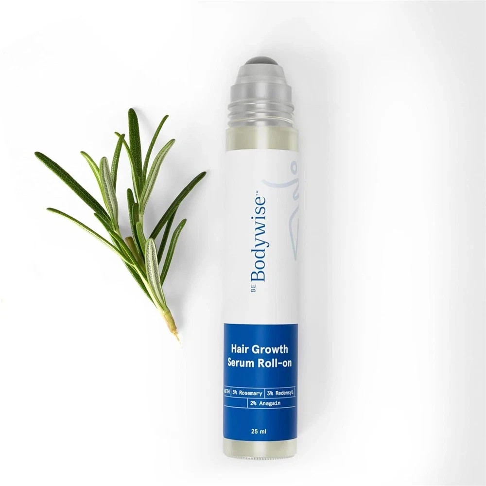 1-3pc Be Bodywise Hair Growth Serum Roll On-3% Rosemary, 3% Redensyl & 2% +-25ml 1-3pc Be Bodywise Hair Growth Serum Roll On-3% Rosemary, 3% Redensyl & 2% +-25ml