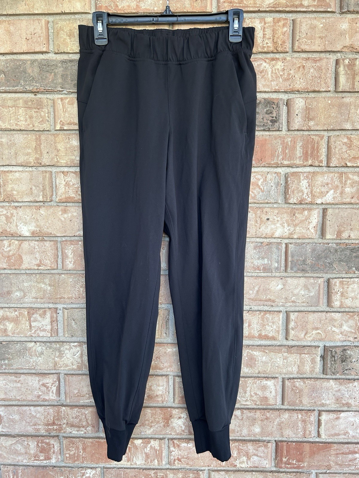 Lululemon Luxtreme Slim Fit mid-rise jogger LW5FE5A Black Women\'s M 26” Inseam