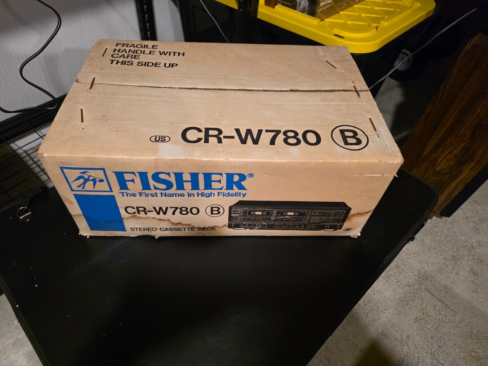 RARE Fisher CR-W780 Dual Cassette Player High Speed Dub NR Auto Reverse■SEALED■ RARE Fisher CR-W780 Dual Cassette Player High Speed Dub NR Auto Reverse■SEALED■