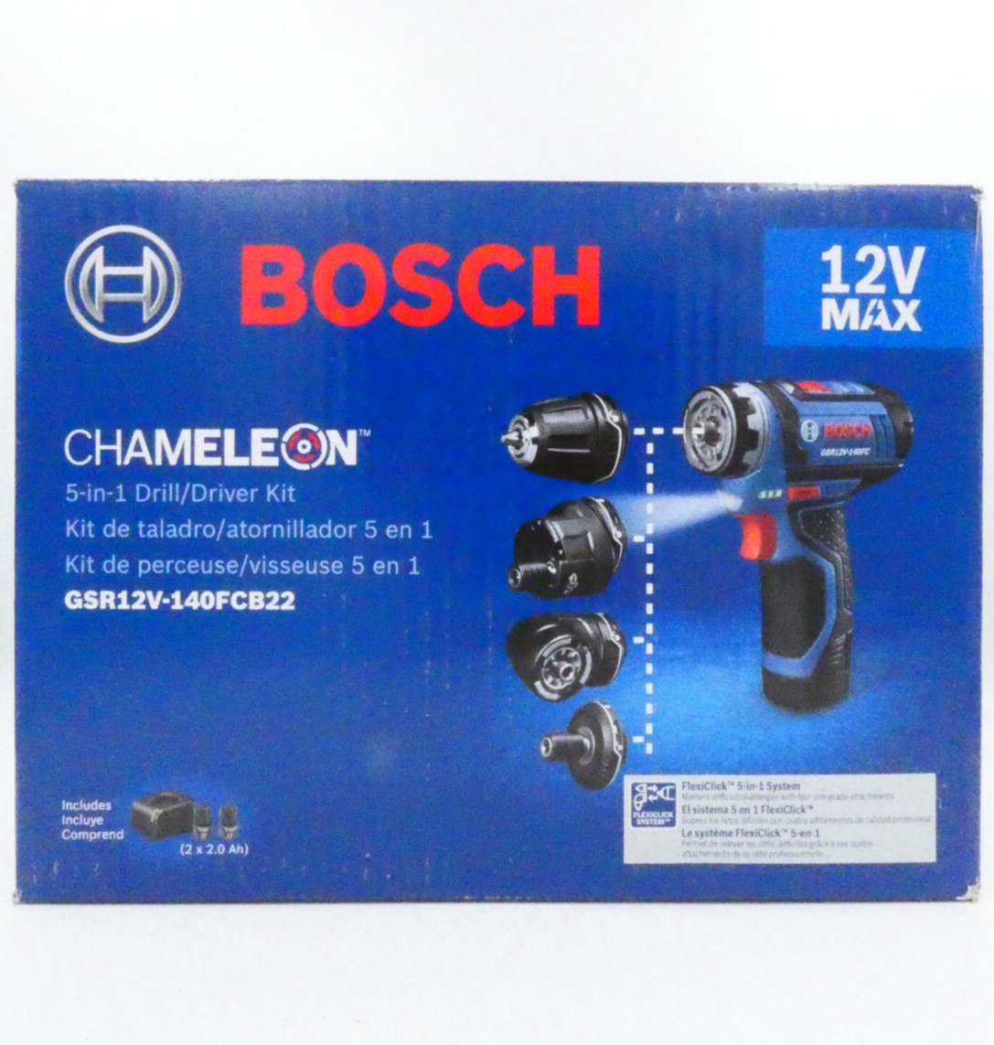 BOSCH GSR12V-140FCB22 12V Max FlexiClick 5-in-1 Drill / Driver System Kit ✅✅✅✅✅✅ BOSCH GSR12V-140FCB22 12V Max FlexiClick 5-in-1 Drill / Driver System Kit ✅✅✅✅✅✅