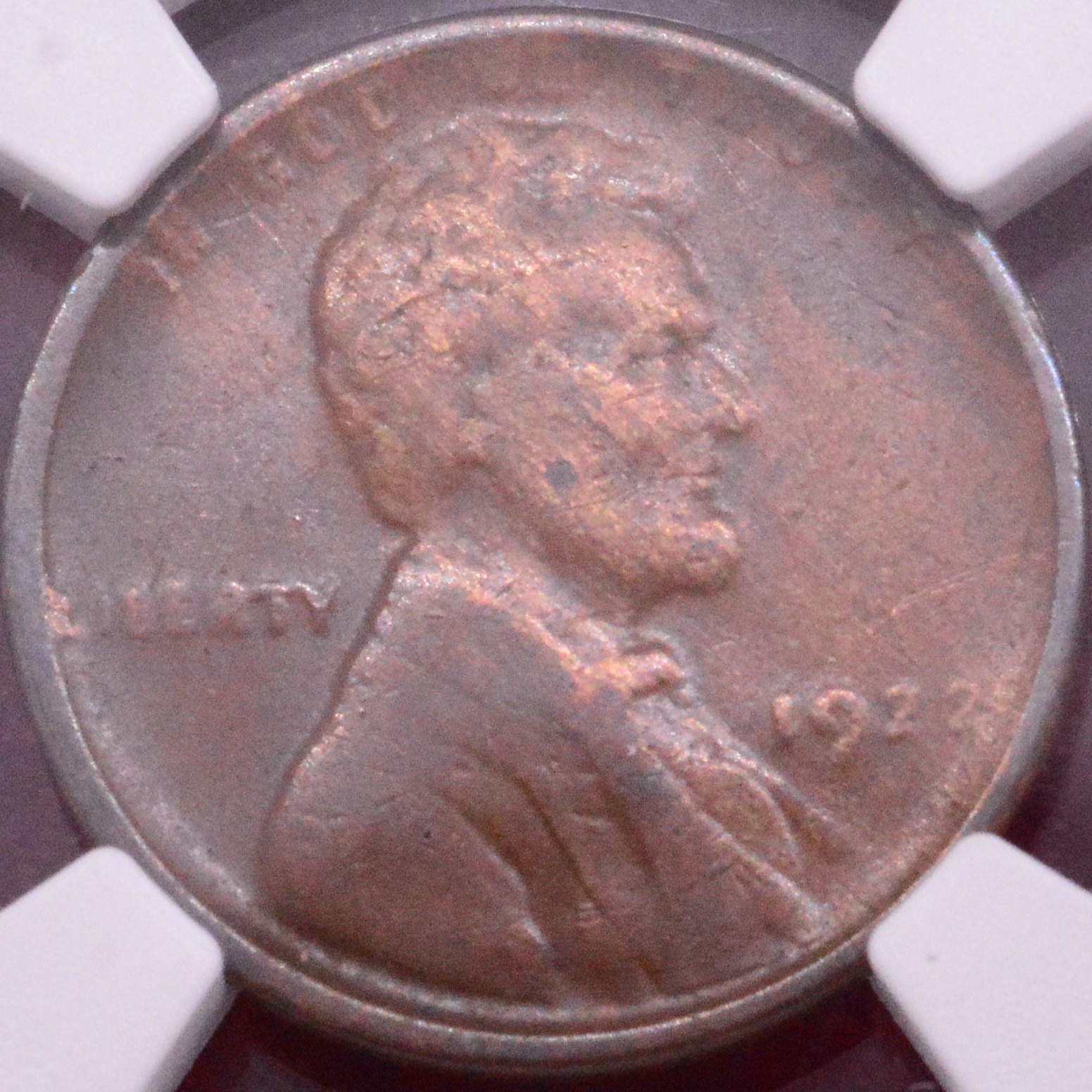 NGC VF 1922 NO D WEAK REVERSE LINCON WHEAT CENT NGC VF 1922 NO D WEAK REVERSE LINCON WHEAT CENT