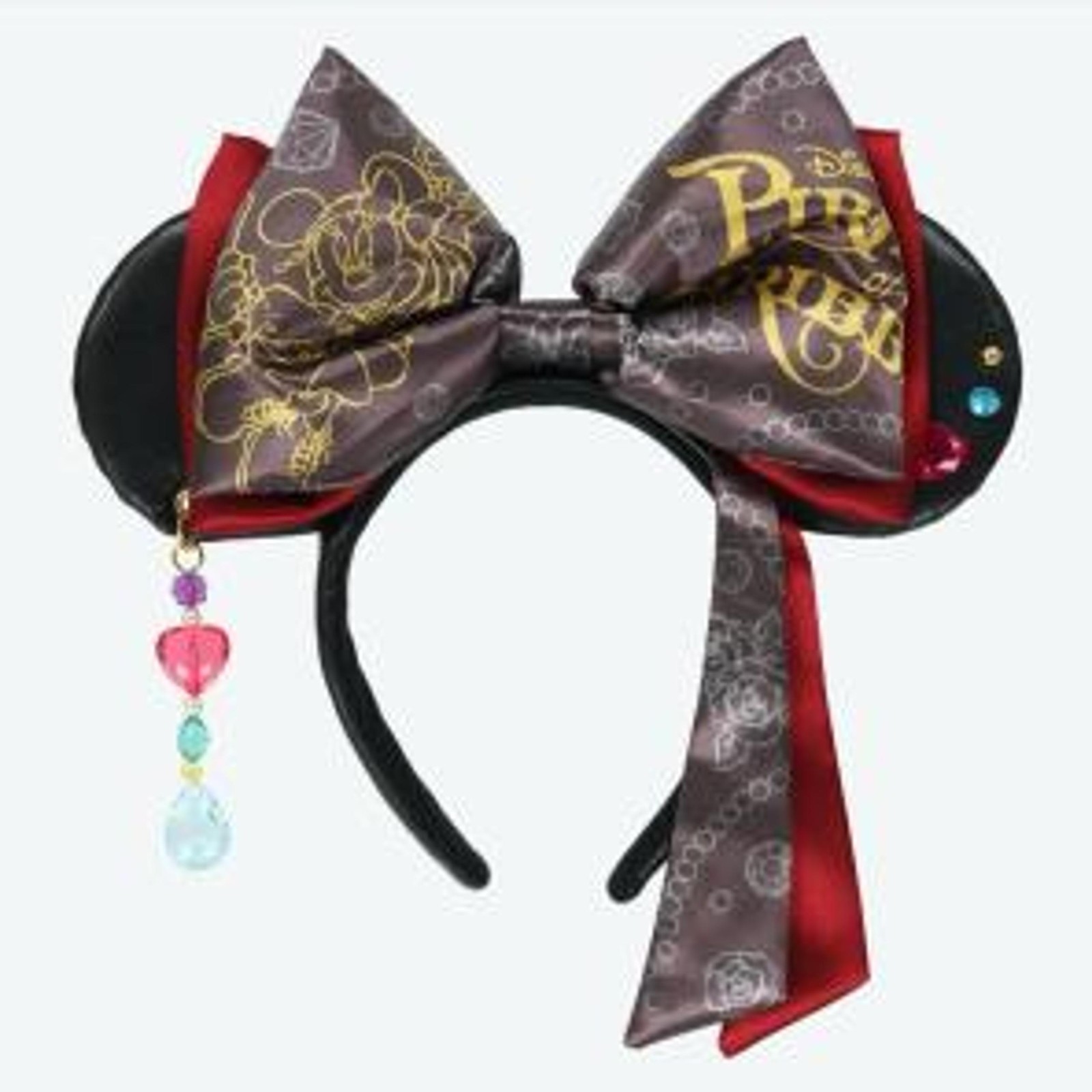 Tokyo Disney Minnie Ears Headband Pirates of Caribbean - Ship from California