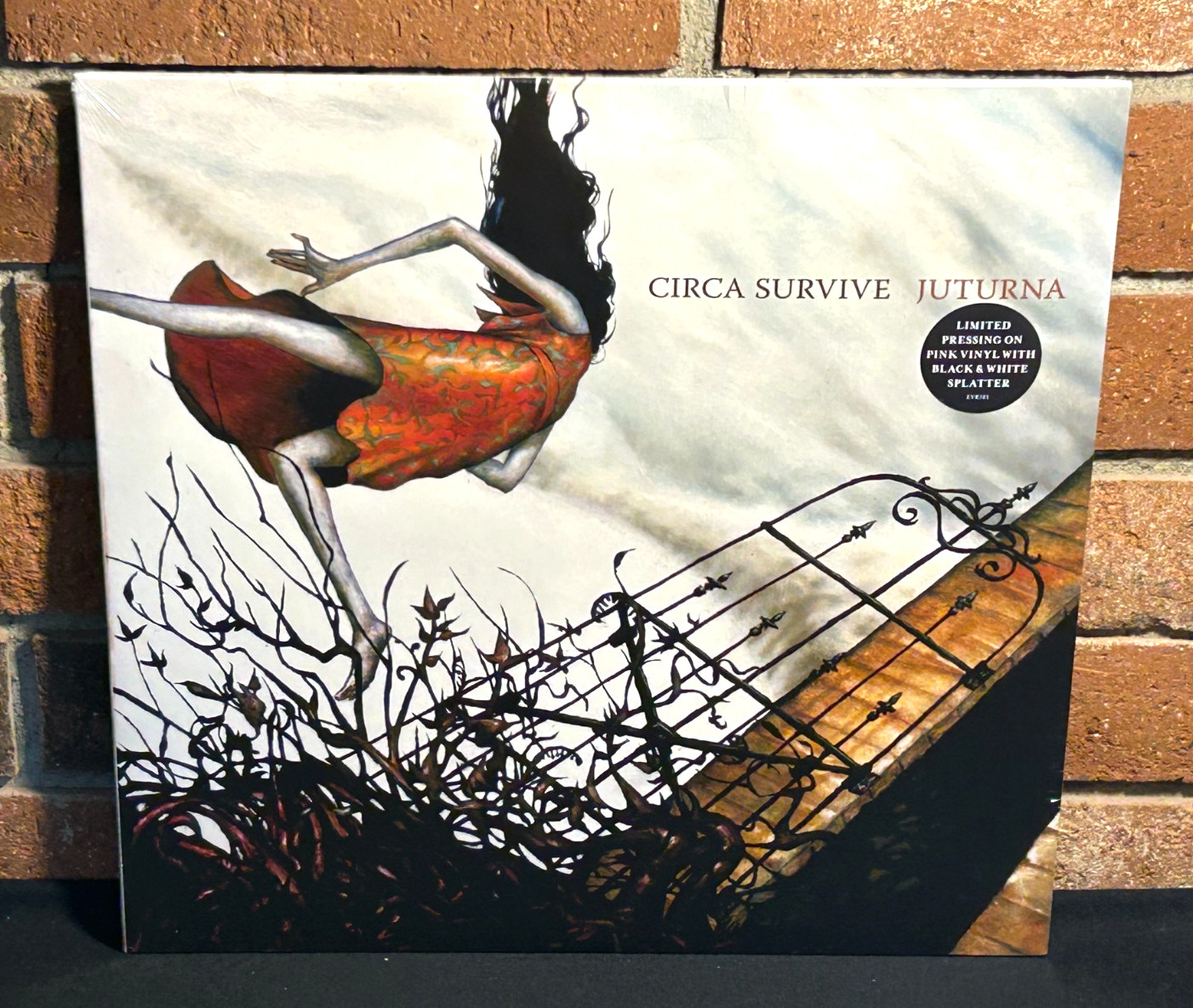 CIRCA SURVIVE - Juturna, Limited PINL SPLATTER COLORED VINYL LP New & Sealed CIRCA SURVIVE - Juturna, Limited PINL SPLATTER COLORED VINYL LP New & Sealed