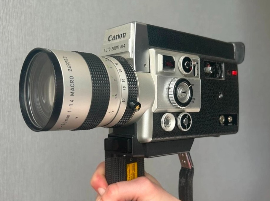 Canon Auto Zoom 814 Electronic Super 8 Camera | TESTED WORKING | Clean Lens Canon Auto Zoom 814 Electronic Super 8 Camera | TESTED WORKING | Clean Lens