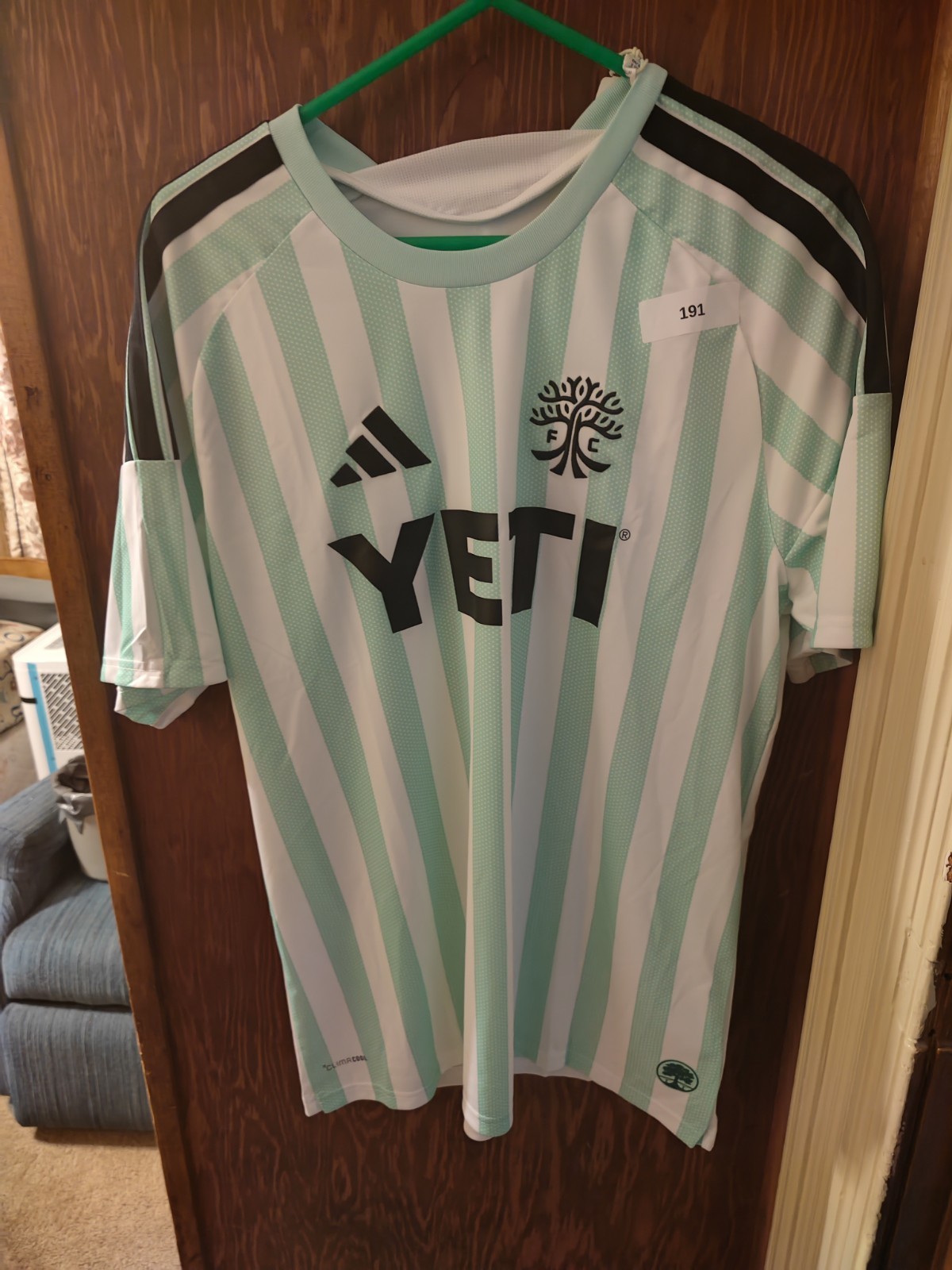 Adidas Austin FC Soccer Jersey Men's XL Green Slim Fit NWT Adidas Austin FC Soccer Jersey Men's XL Green Slim Fit NWT