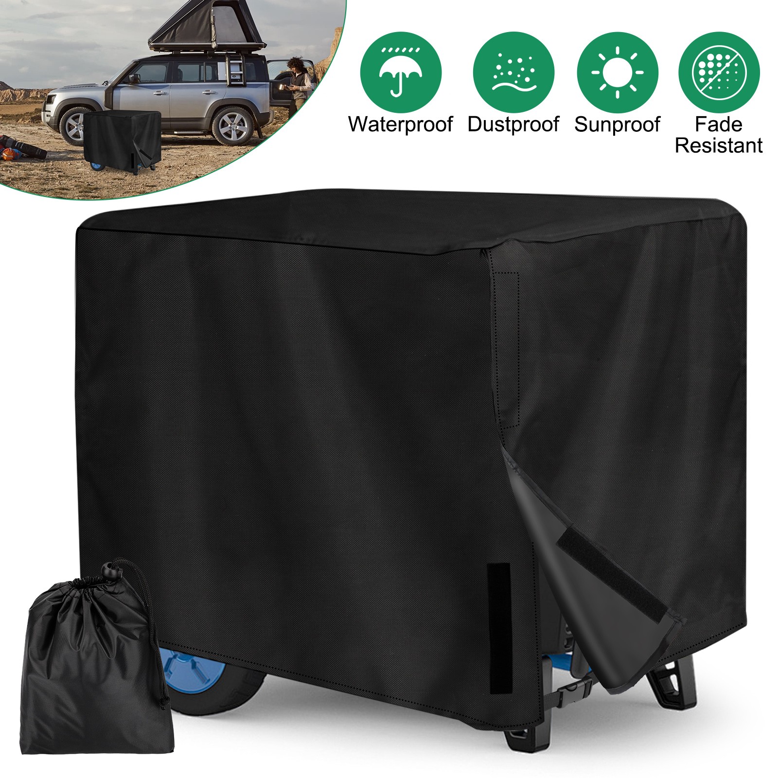 210D Waterproof Heavy Duty Universal Generator Cover 38x28x30\ 210D Waterproof Heavy Duty Universal Generator Cover 38x28x30\