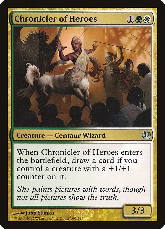 Chronicler of Heroes 190 Theros Magic: The Gathering