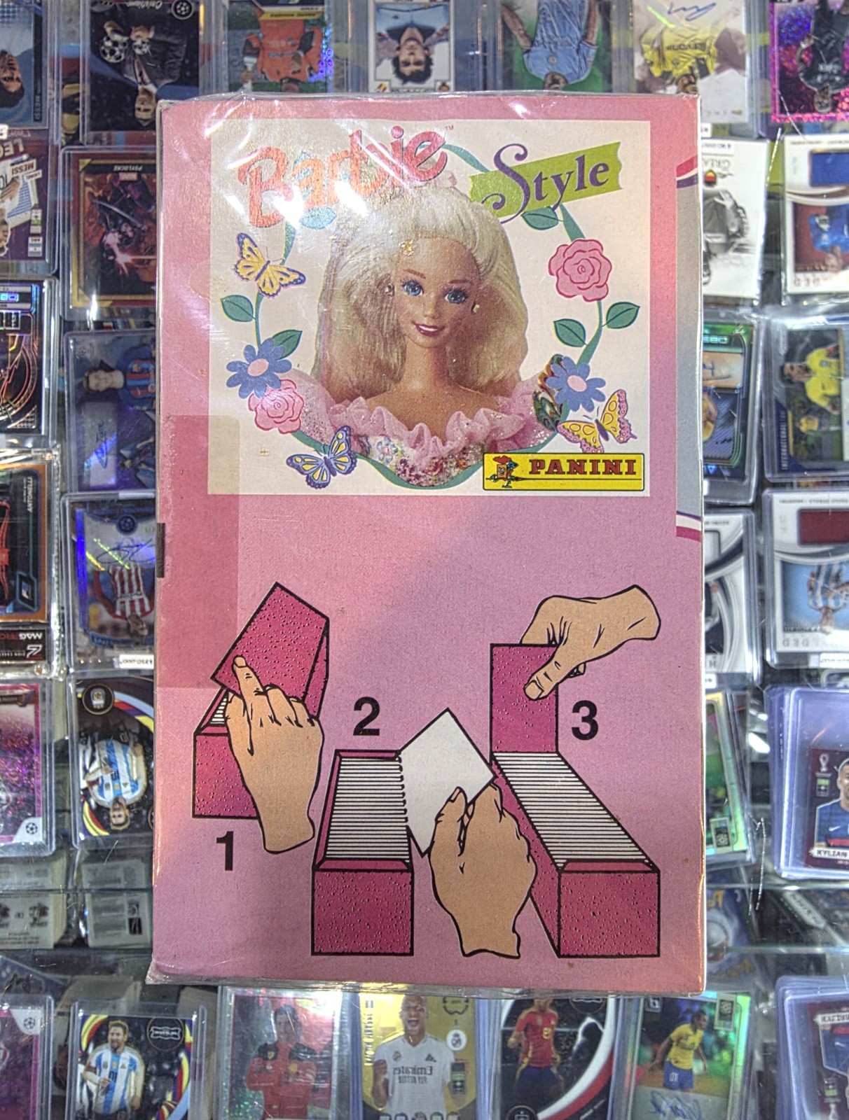 BARBIE Style 1995 sealed box with 100 sticker packs Panini BARBIE Style 1995 sealed box with 100 sticker packs Panini