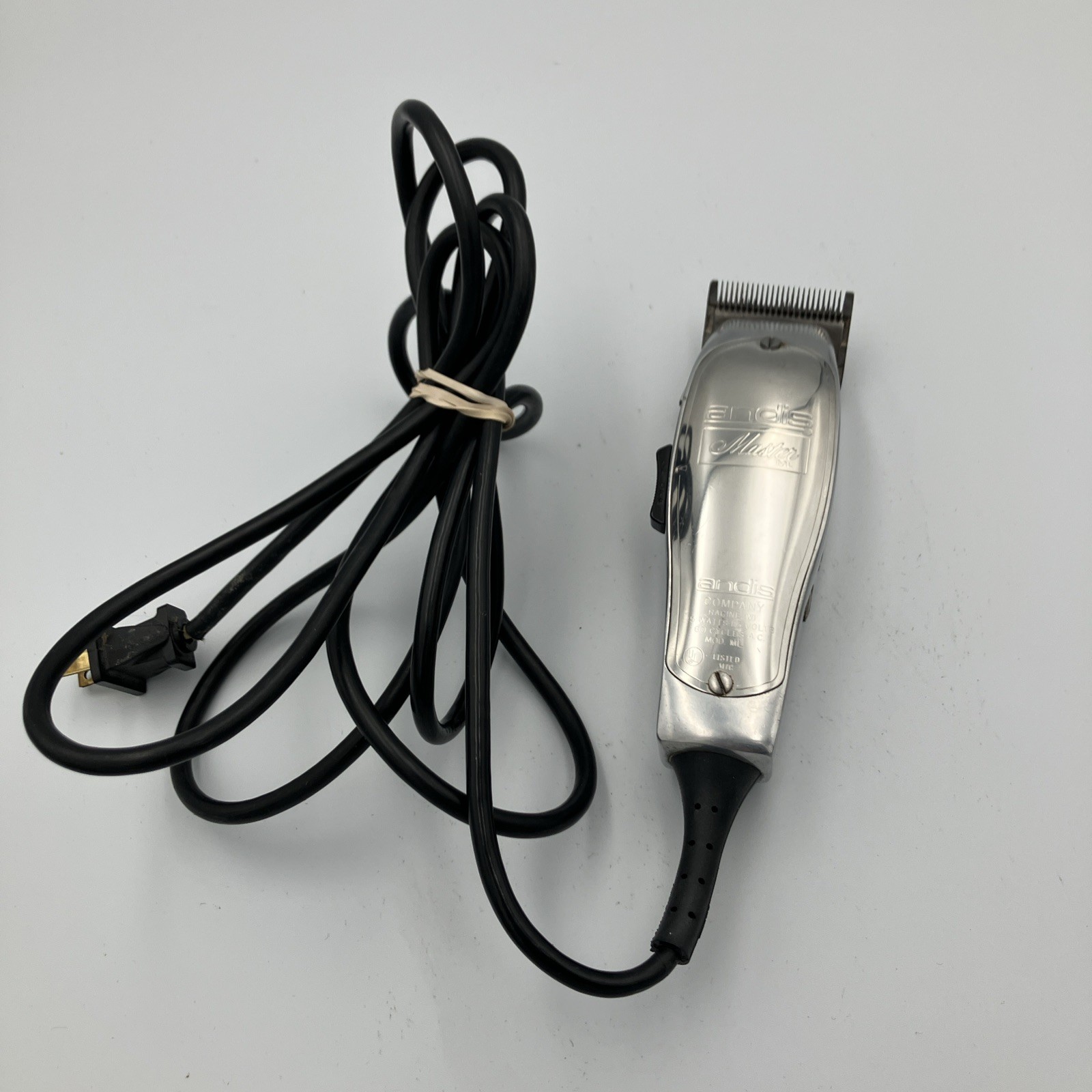 Andis Master ML Professional Hair Clippers Chrome Vintage Andis Master ML Professional Hair Clippers Chrome Vintage