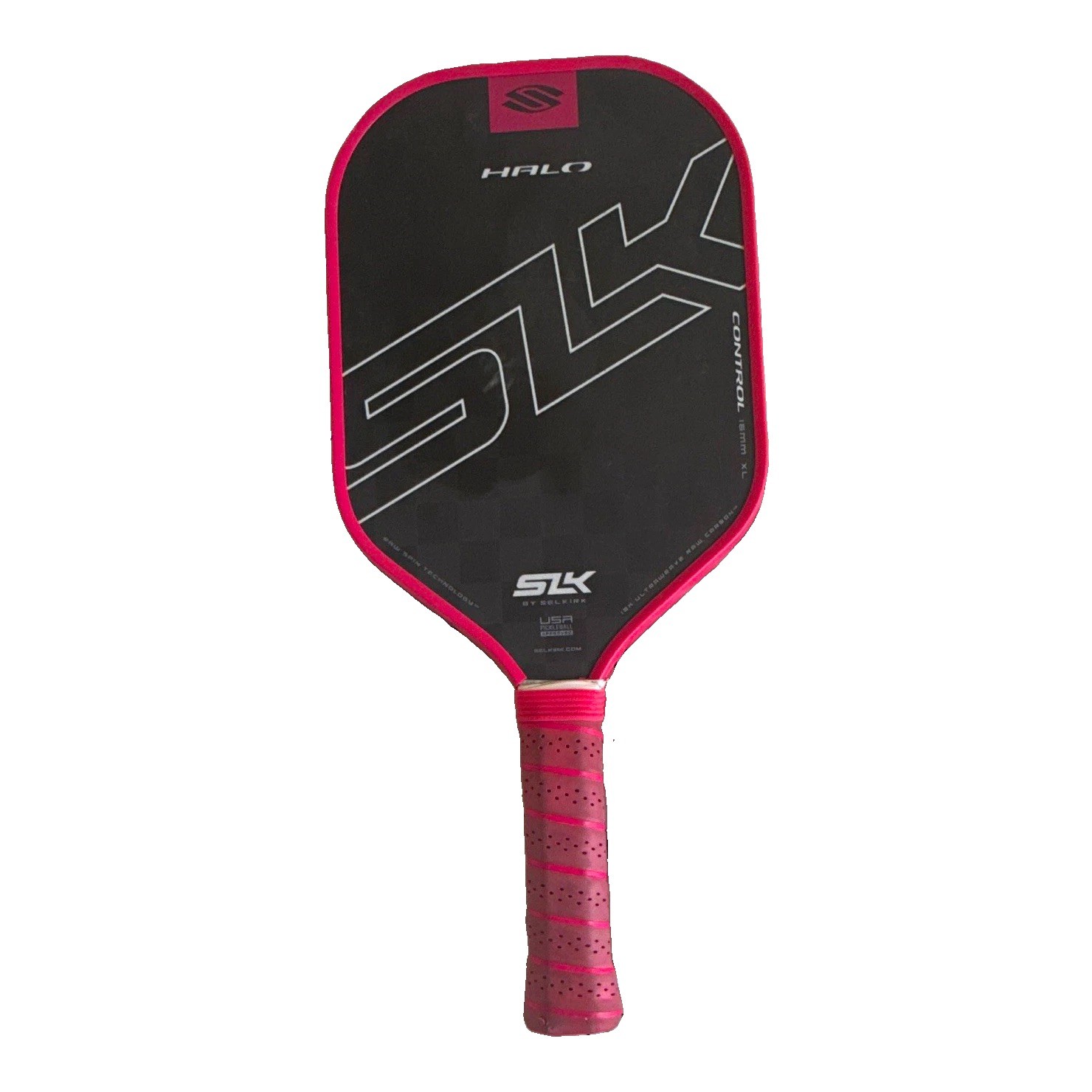 SLK by Selkirk HALO Control Pickleball Paddle Pink/Black USAPA Approved SLK by Selkirk HALO Control Pickleball Paddle Pink/Black USAPA Approved
