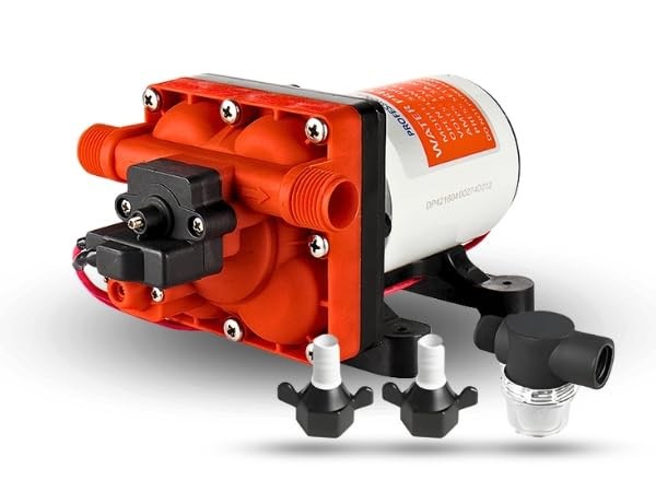 SEAFLO 42 Series On Demand Water Pressure Pump 12V 3.0 GPM 55PSI, with Bypass