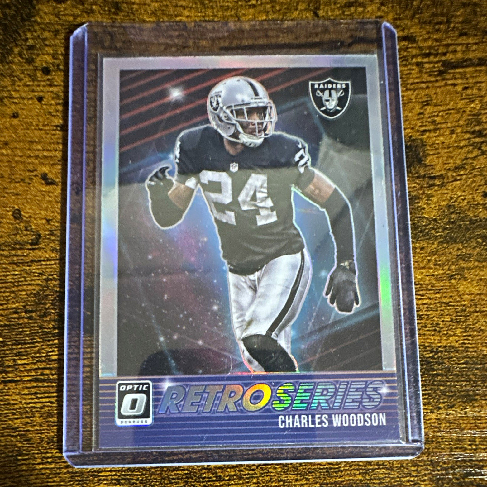 Panini 2021 Donruss Optic Football Charles Woodson Raiders Insert #RS-CW