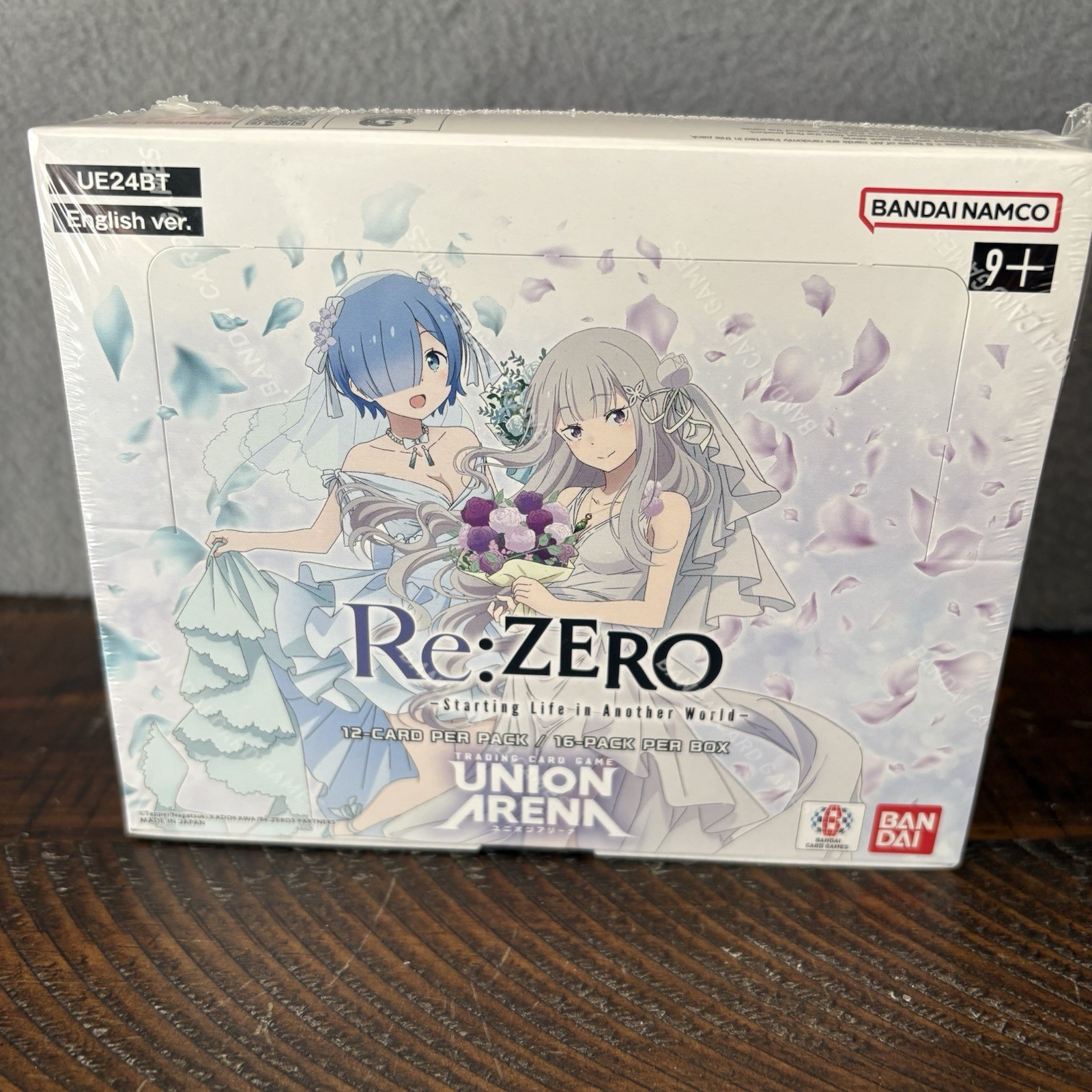 Union Arena Re:Zero Starting Life UE24BT BOOSTER BOX Sealed 16 Packs English
