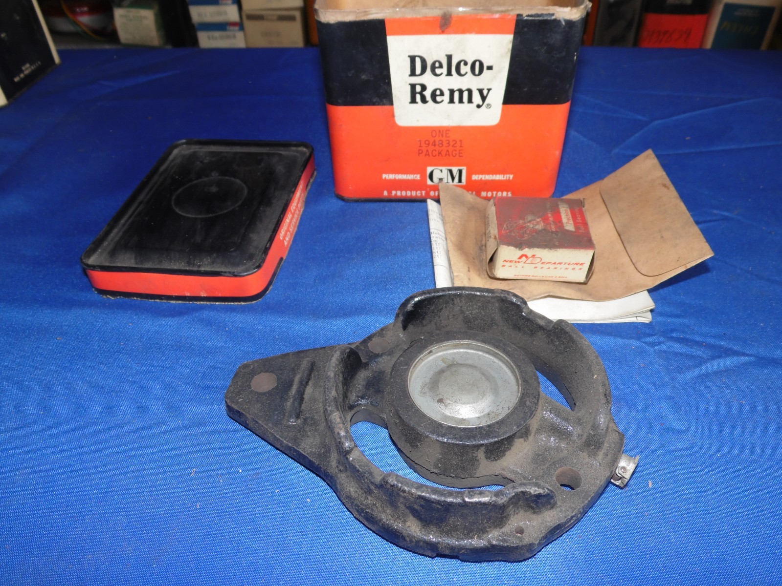 NOS OEM Vintage Delco Remy Frame Assembly Package 1948321 NOS OEM Vintage Delco Remy Frame Assembly Package 1948321