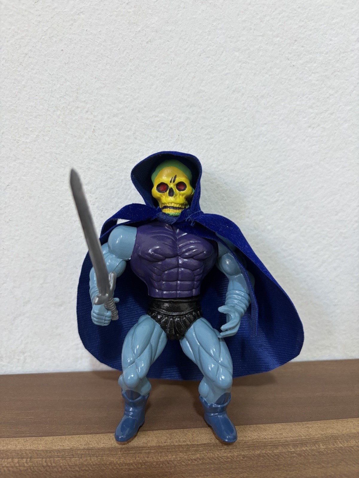 Skeletor Muscle Warriors Vintage Toy Very Rare Motu Complete VHTF Holy Grail Skeletor Muscle Warriors Vintage Toy Very Rare Motu Complete VHTF Holy Grail