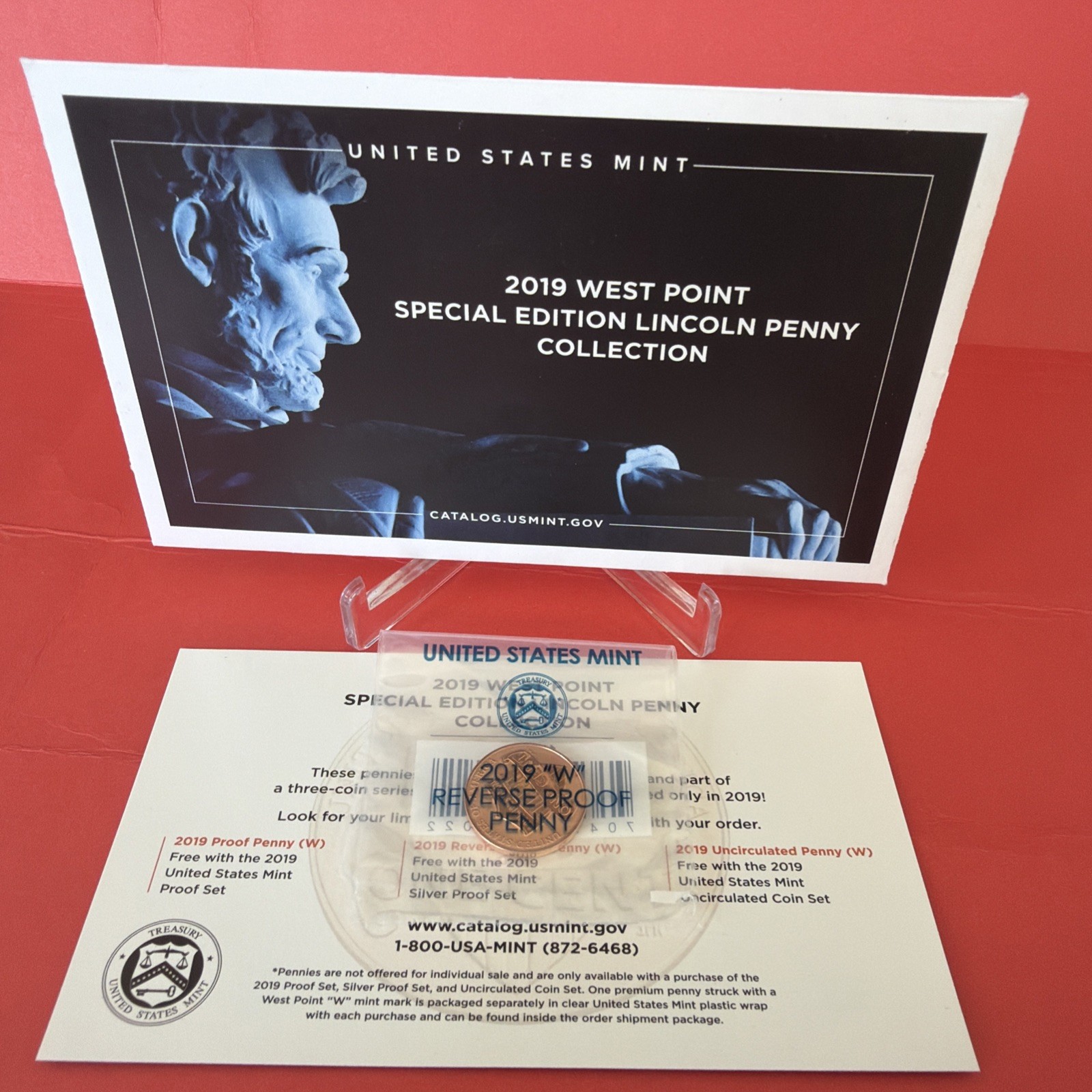 2019 West Point Special Edition “W” Reverse Proof Penny - US Mint 2019 West Point Special Edition “W” Reverse Proof Penny - US Mint