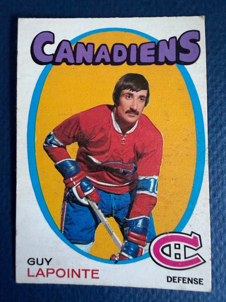 O-Pee-Chee 1970-71 Guy Lapointe Montreal Canadiens #145 O-Pee-Chee 1970-71 Guy Lapointe Montreal Canadiens #145