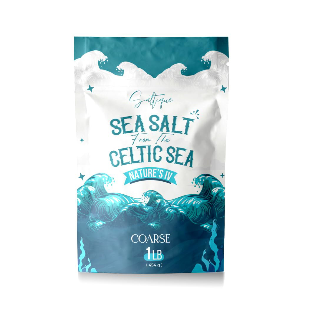Saltique Celtic Salt Coarse 100% Unrefined From the Celtic Sea 1lb 454g - Celtic
