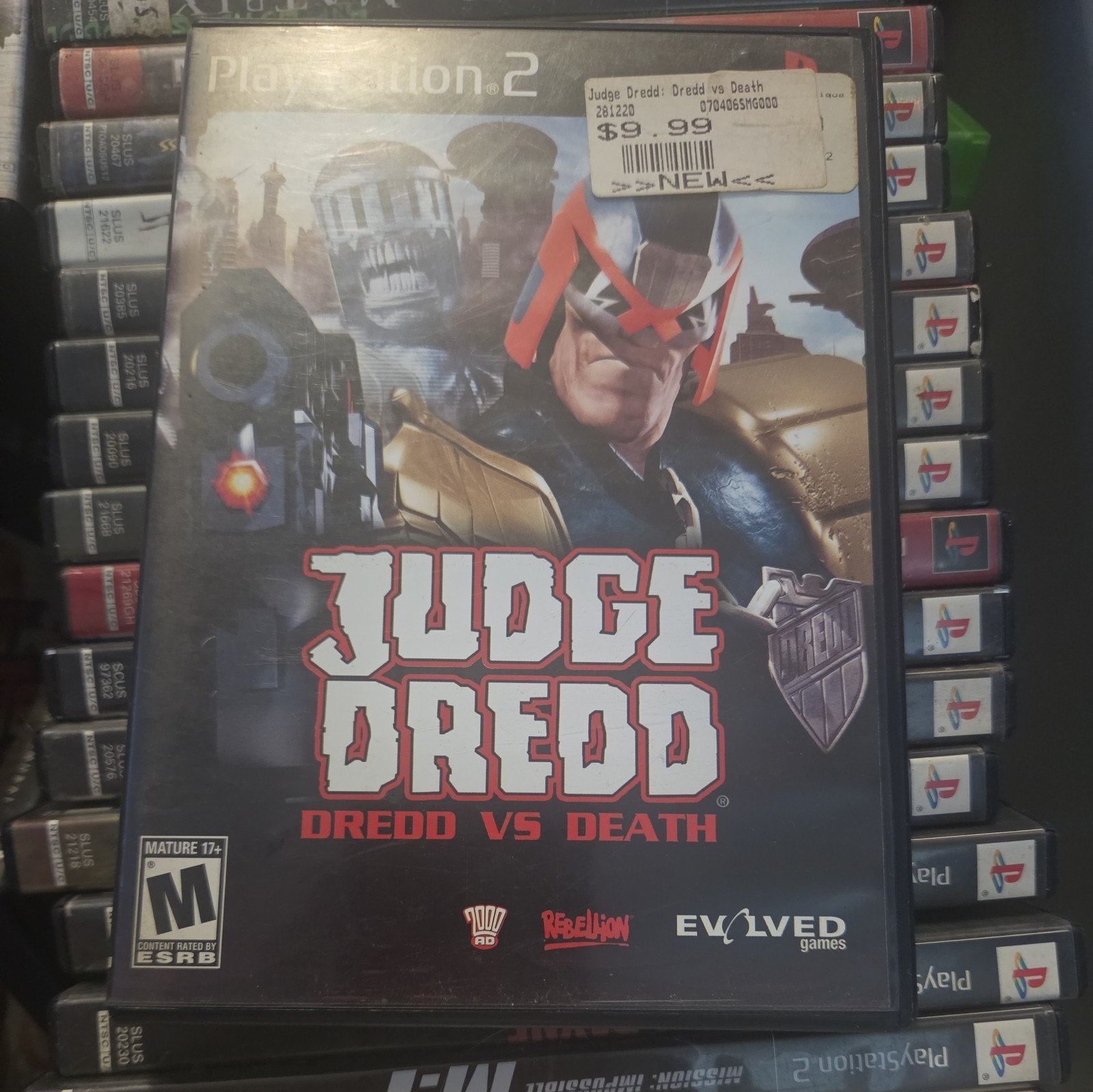 Judge Dredd: Dredd vs Death (Sony PlayStation 2, 2005) CIB + REG CARD Judge Dredd: Dredd vs Death (Sony PlayStation 2, 2005) CIB + REG CARD