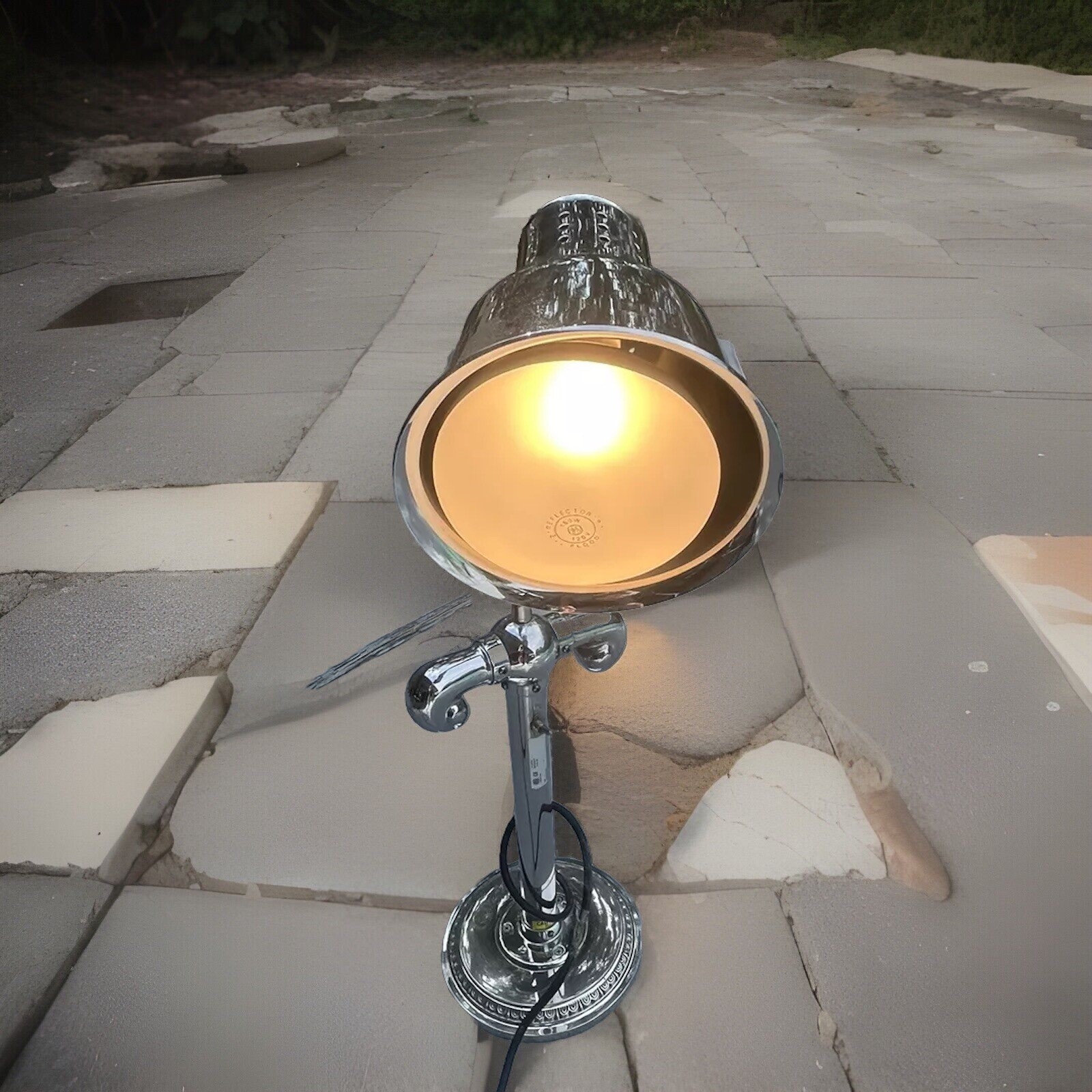 Hanson Brass Inc. Freestanding Single Bulb Heat Lamp Model SL3A Luxury Lamp #2 Hanson Brass Inc. Freestanding Single Bulb Heat Lamp Model SL3A Luxury Lamp #2