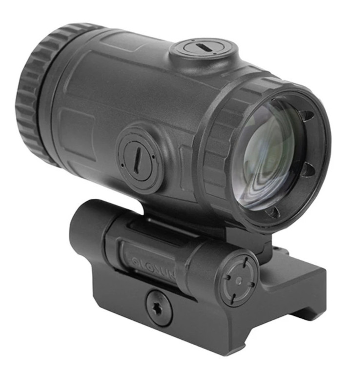 Holosun 3x Ultra-Compact Magnifier Aluminum Housing Flip & QD Mount HM3X-MICRO Holosun 3x Ultra-Compact Magnifier Aluminum Housing Flip & QD Mount HM3X-MICRO