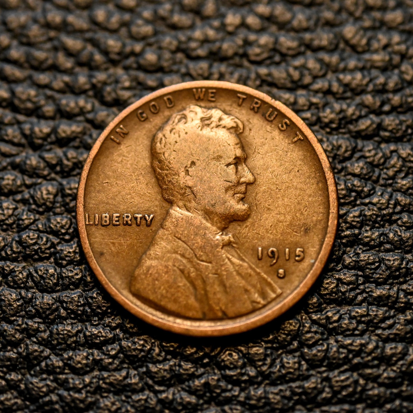 1915-S Lincoln Cent ~ VERY GOOD (VG) Condition ~ COMBINED SHIPPING
