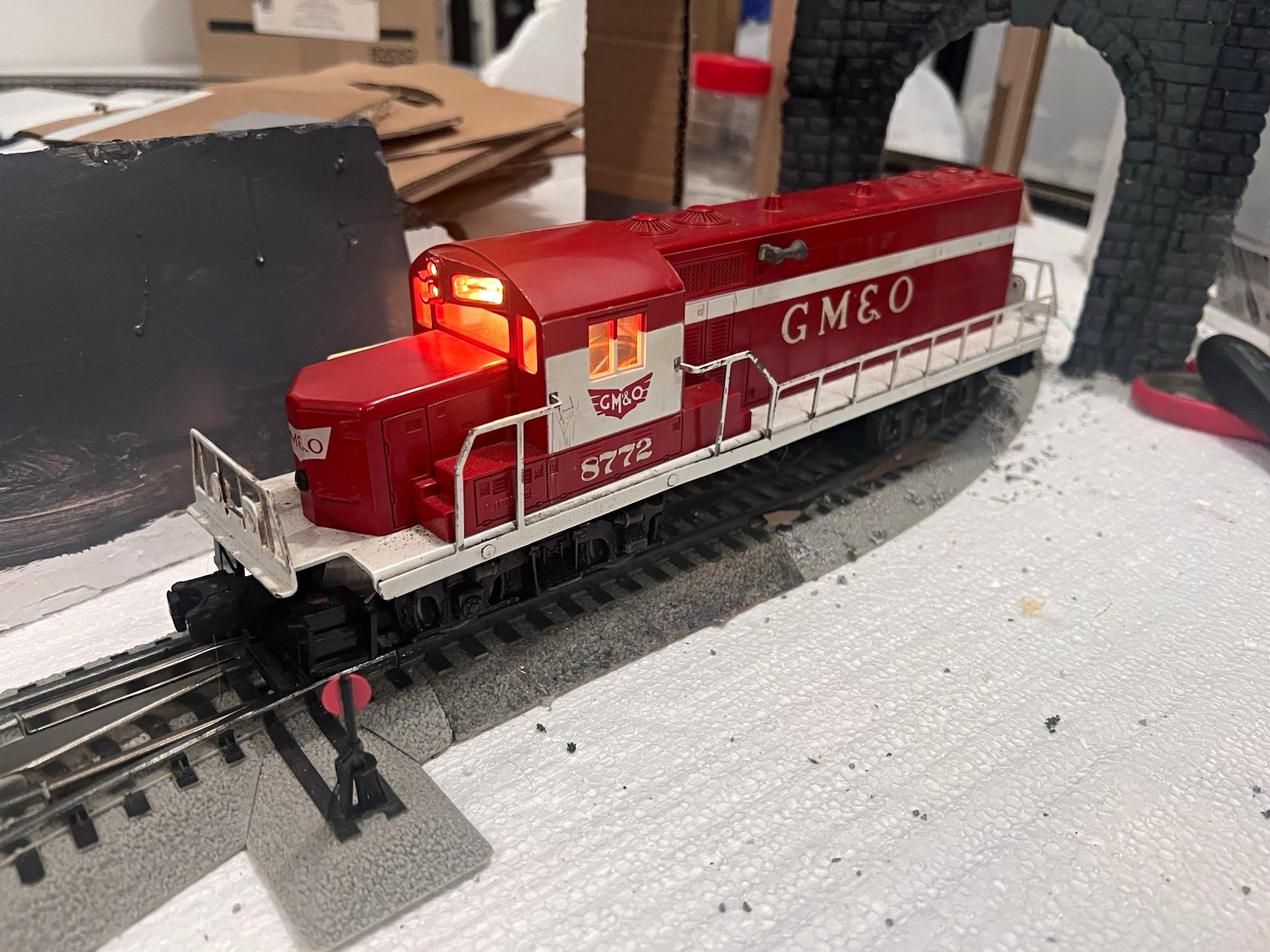 Lionel O Gauge GM&O Diesel Locomotive 8772