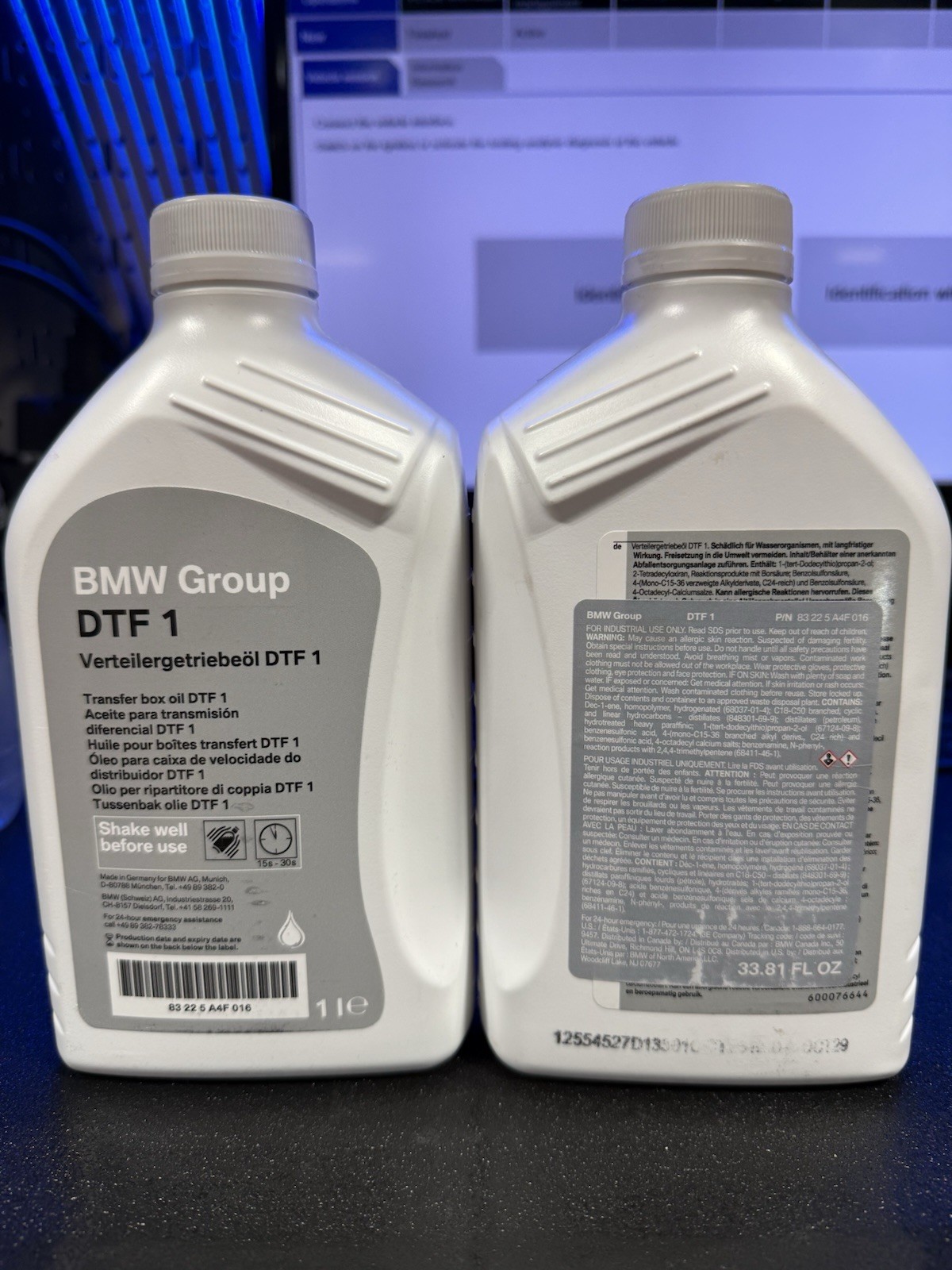 OEM BMW DTF1 transfer case oil OEM BMW DTF1 transfer case oil