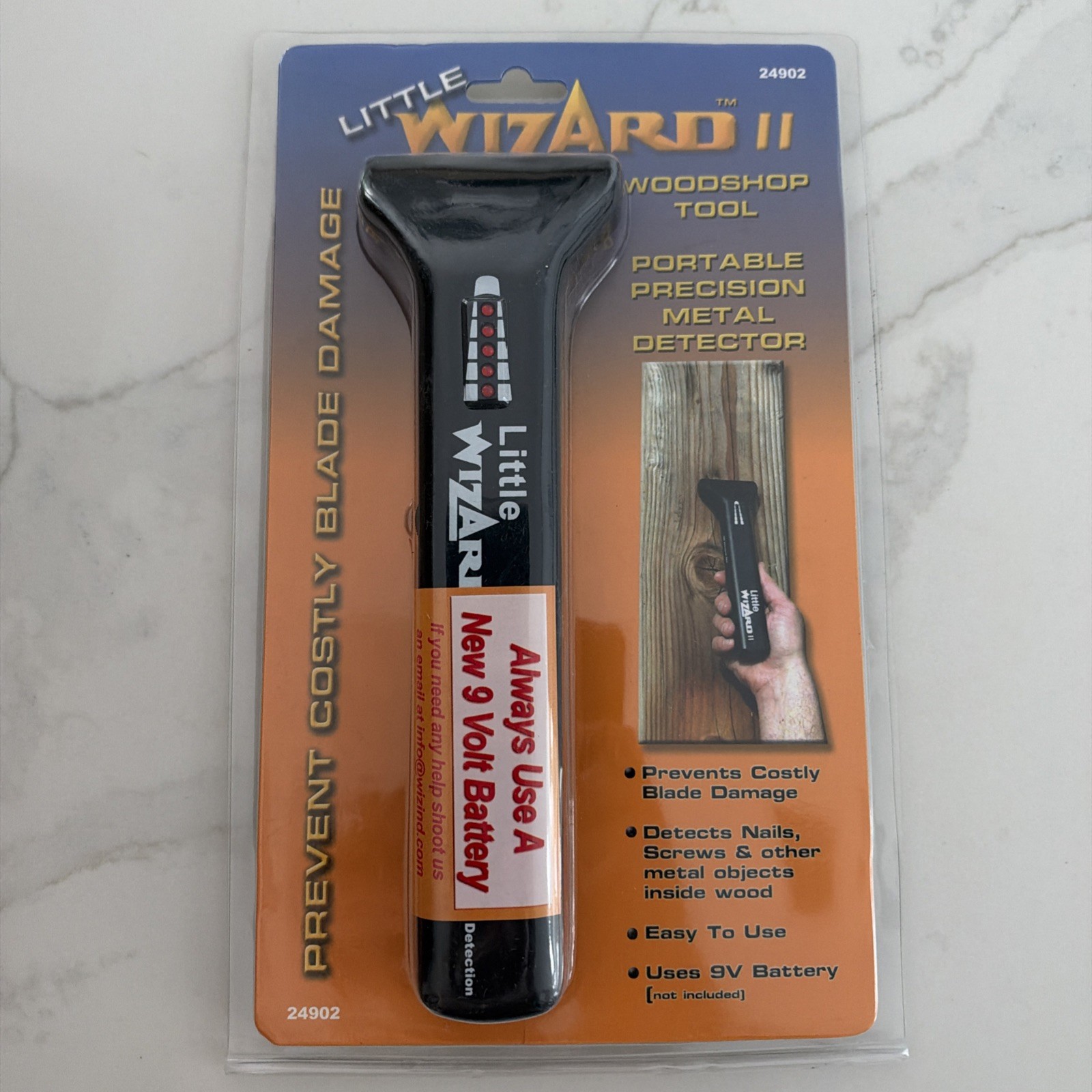 NEW SEALED Little Wizard II Nail Finder Woodworking Metal Detector Model 24902