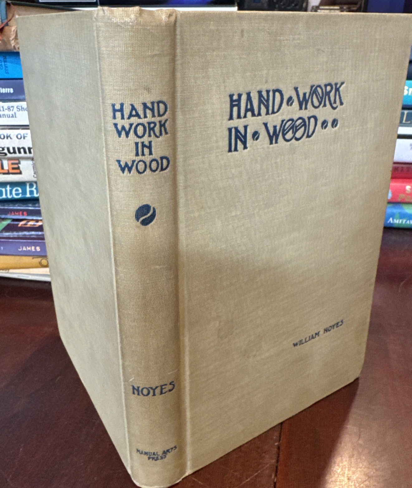 Antique 1915 Woodwork In Wood  By William Noyes -6th Edition
