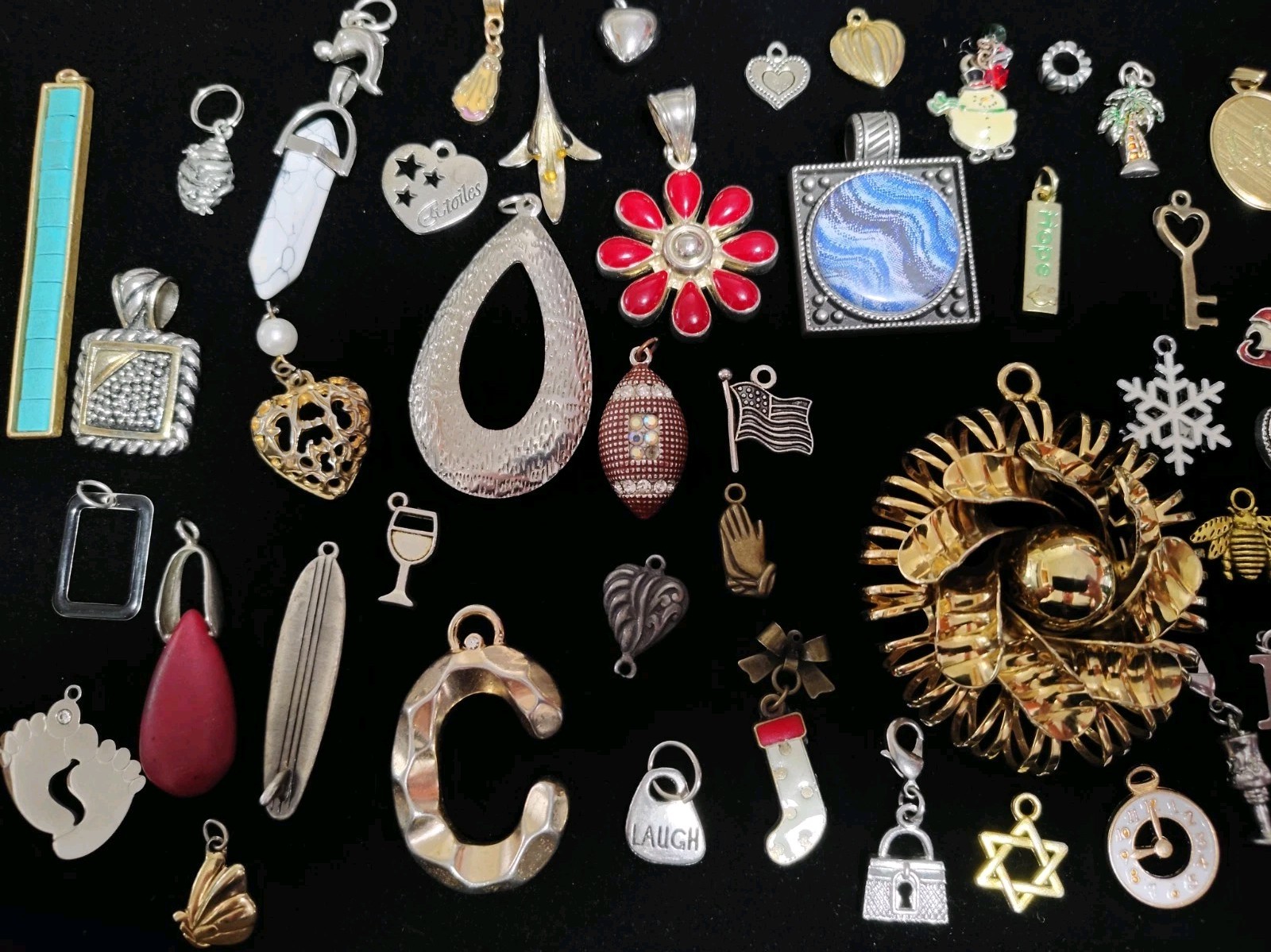 Vintage- Now Mixed Pendant/Charm Lot 50+ Pieces Vintage- Now Mixed Pendant/Charm Lot 50+ Pieces