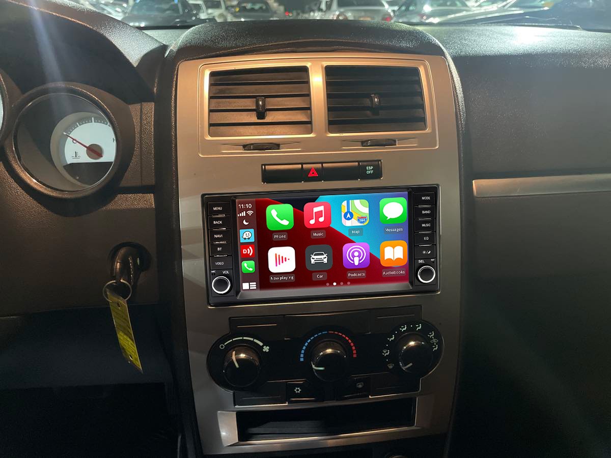 Fit 2008 2009 2010 Dodge Charger Android 15.0 Apple CarPlay Car Stereo Radio GPS Fit 2008 2009 2010 Dodge Charger Android 15.0 Apple CarPlay Car Stereo Radio GPS
